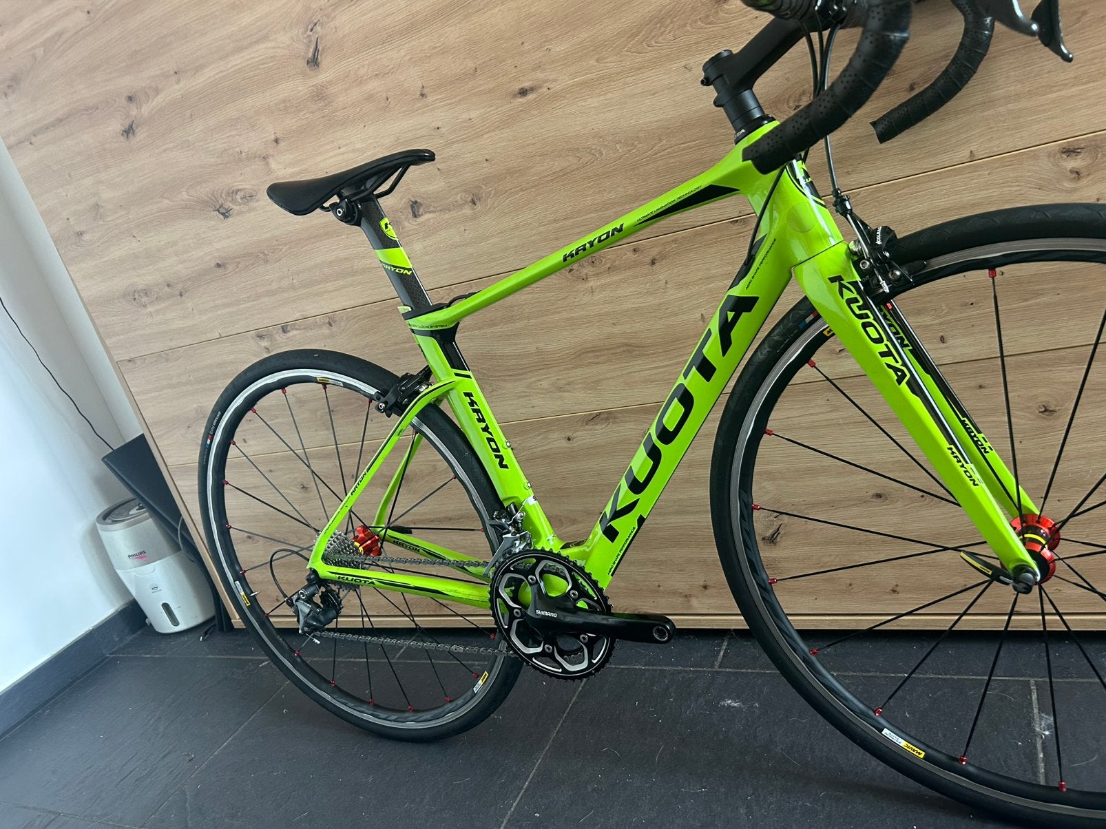 Kuota Kryon Carbon – Maat S – Zeer nette staat, Carbon, Zo goed als nieuw, Meer dan 20 versnellingen, 53 tot 57 cm