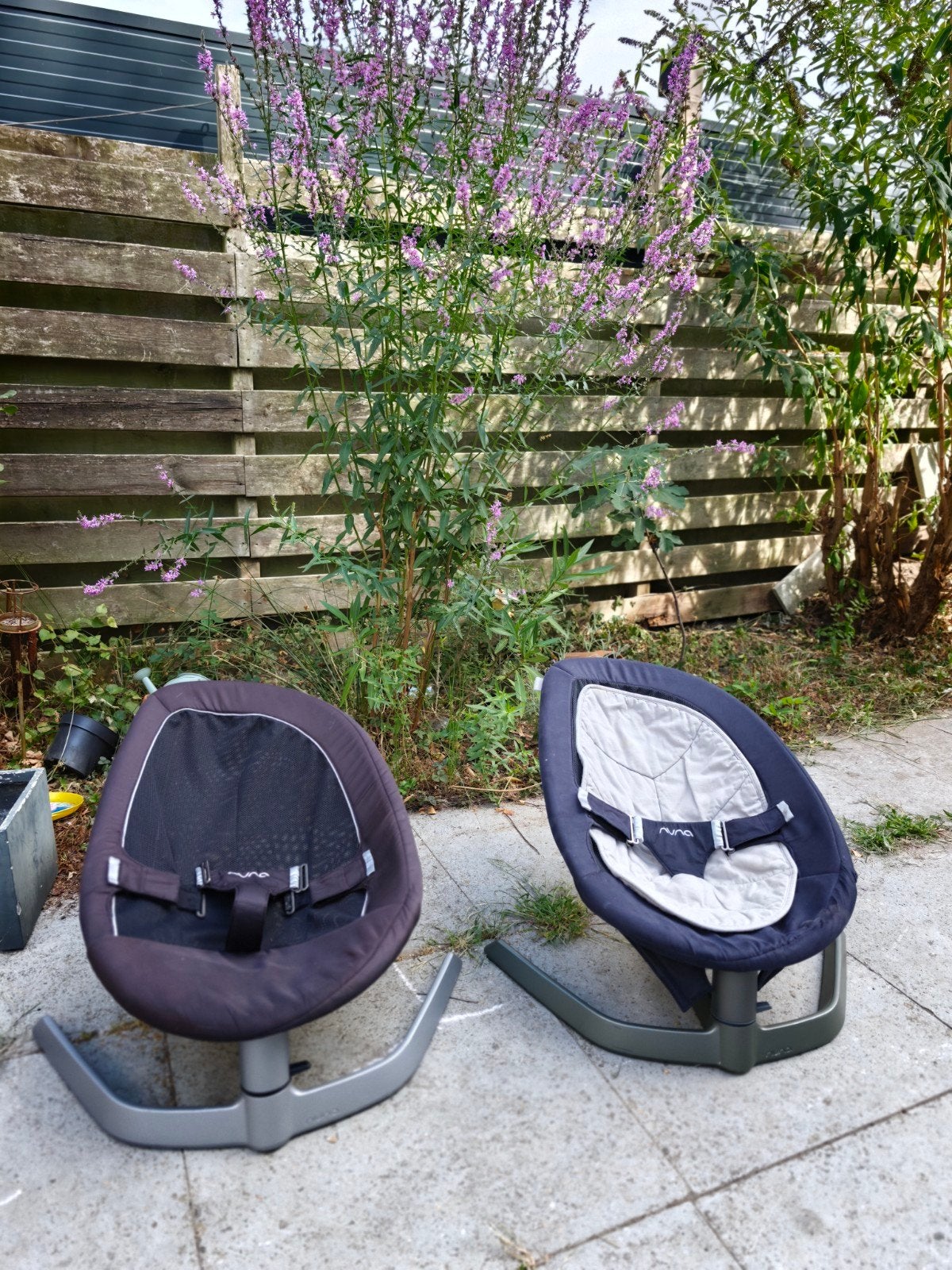 Twee Nuna Leaf wipstoelen (mogen los weg), Kinderen en Baby's, Wipstoeltjes, Ophalen, Gebruikt, Wipstoel, Met gordel(s) of riempje(s)
