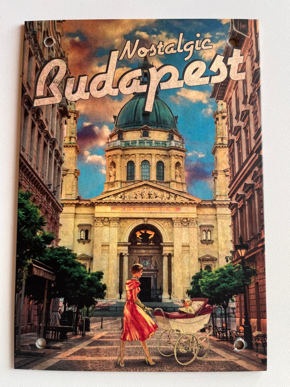 Nostalgische Budapest Decoration, Verzamelen, Ansichtkaarten | Buitenland, Ophalen of Verzenden, 1980 tot heden, Ongelopen, Overig Europa