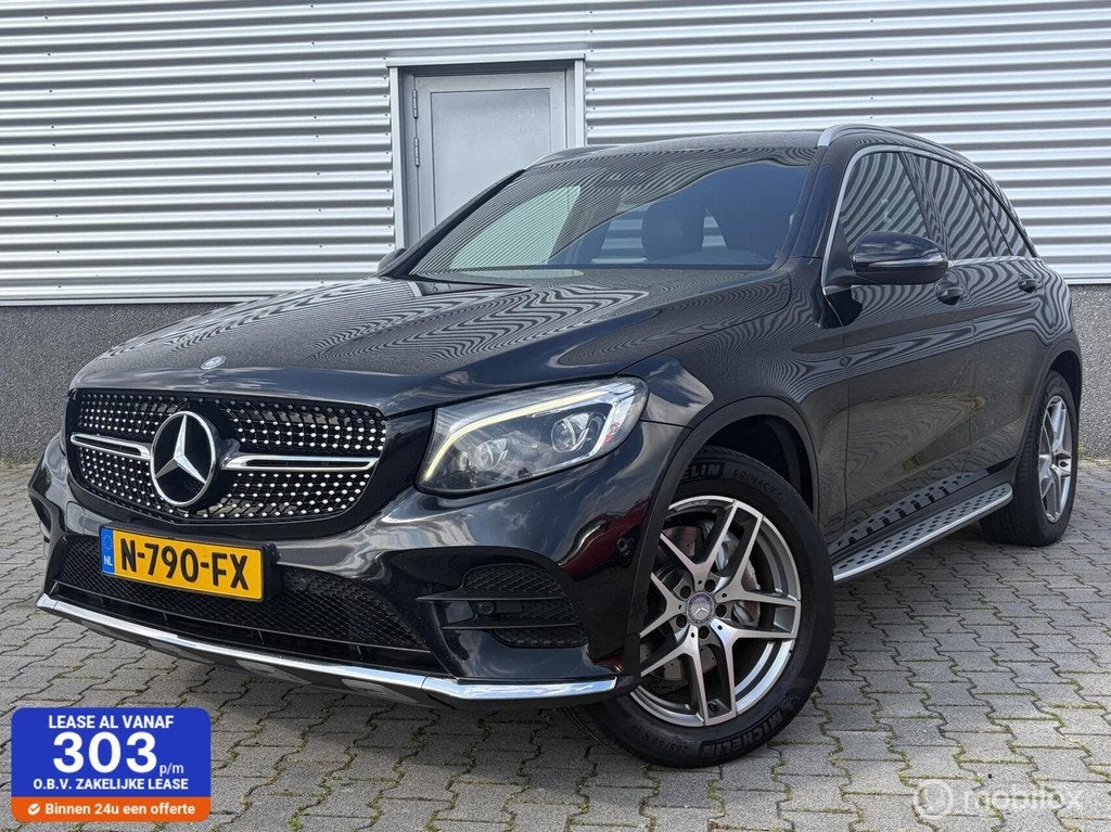 Mercedes GLC-klasse 220 d 4MATIC AMG-Line/Camera/Trekhaak, Auto's, Automaat, Gebruikt, 2500 kg, Diesel