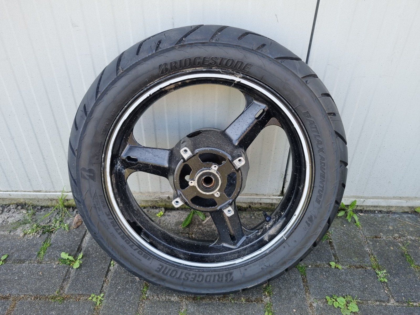 Achterwiel met Bridgestone band voor DL 650 V-Strom, Motoren, Onderdelen | Suzuki, Ophalen of Verzenden