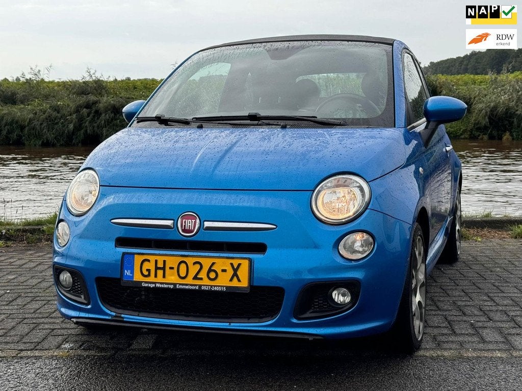 Fiat 500 C 0.9 TwinAir Turbo 500S CABRIO / soundsystem, Auto's, Fiat, Bedrijf, Te koop, 500C, ABS, Airbags, Airconditioning, Automatische klimaatregeling