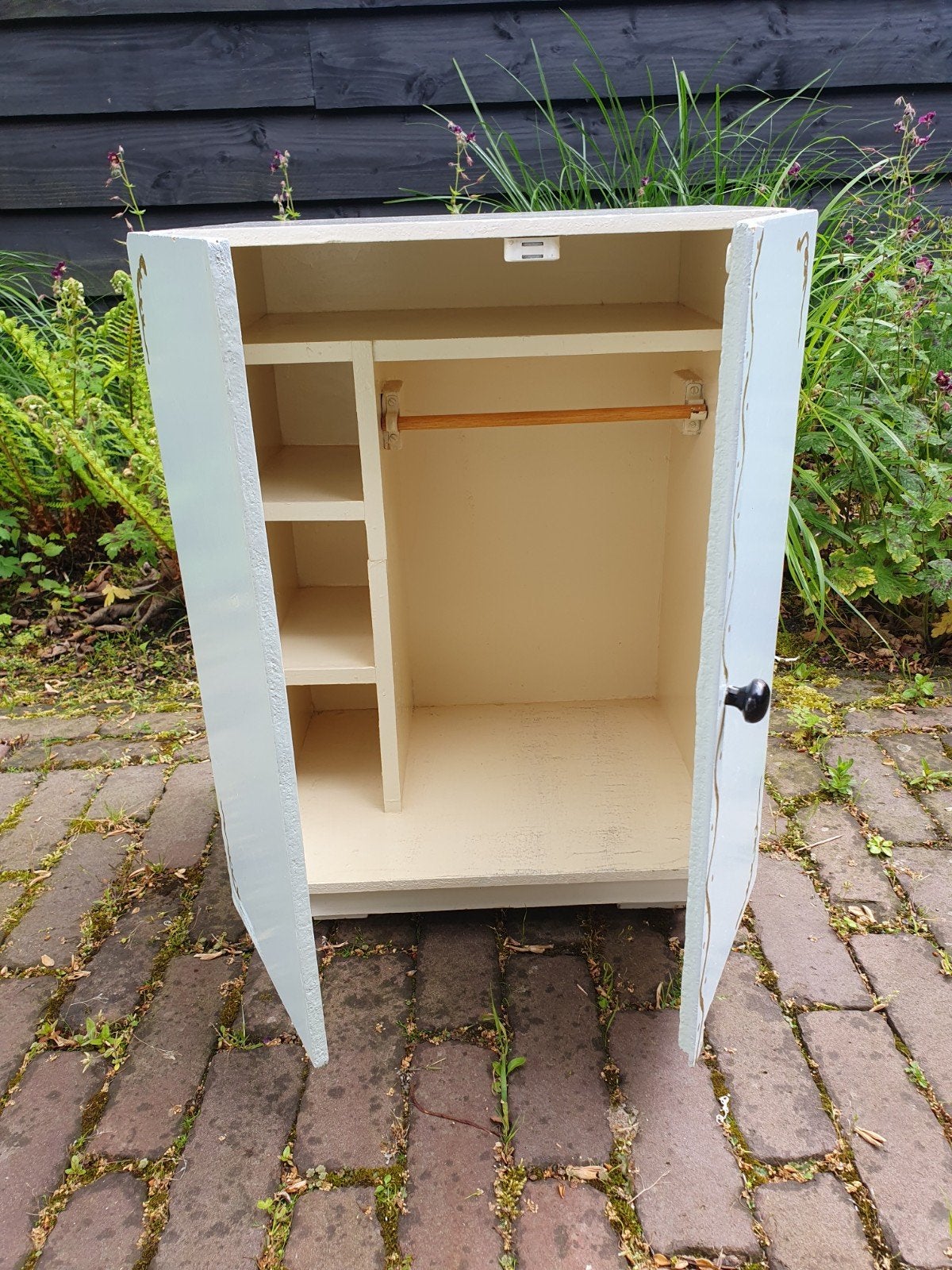 Vintage nachtkastje, Ophalen, Gebruikt, Minder dan 45 cm, .