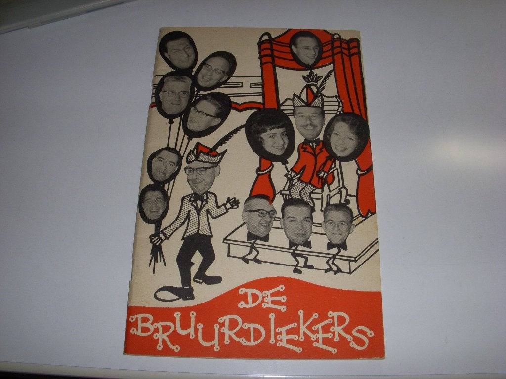 Programmaboekje Carnavalsvereniging De Bruurdiekers Nijmegen, Ophalen of Verzenden