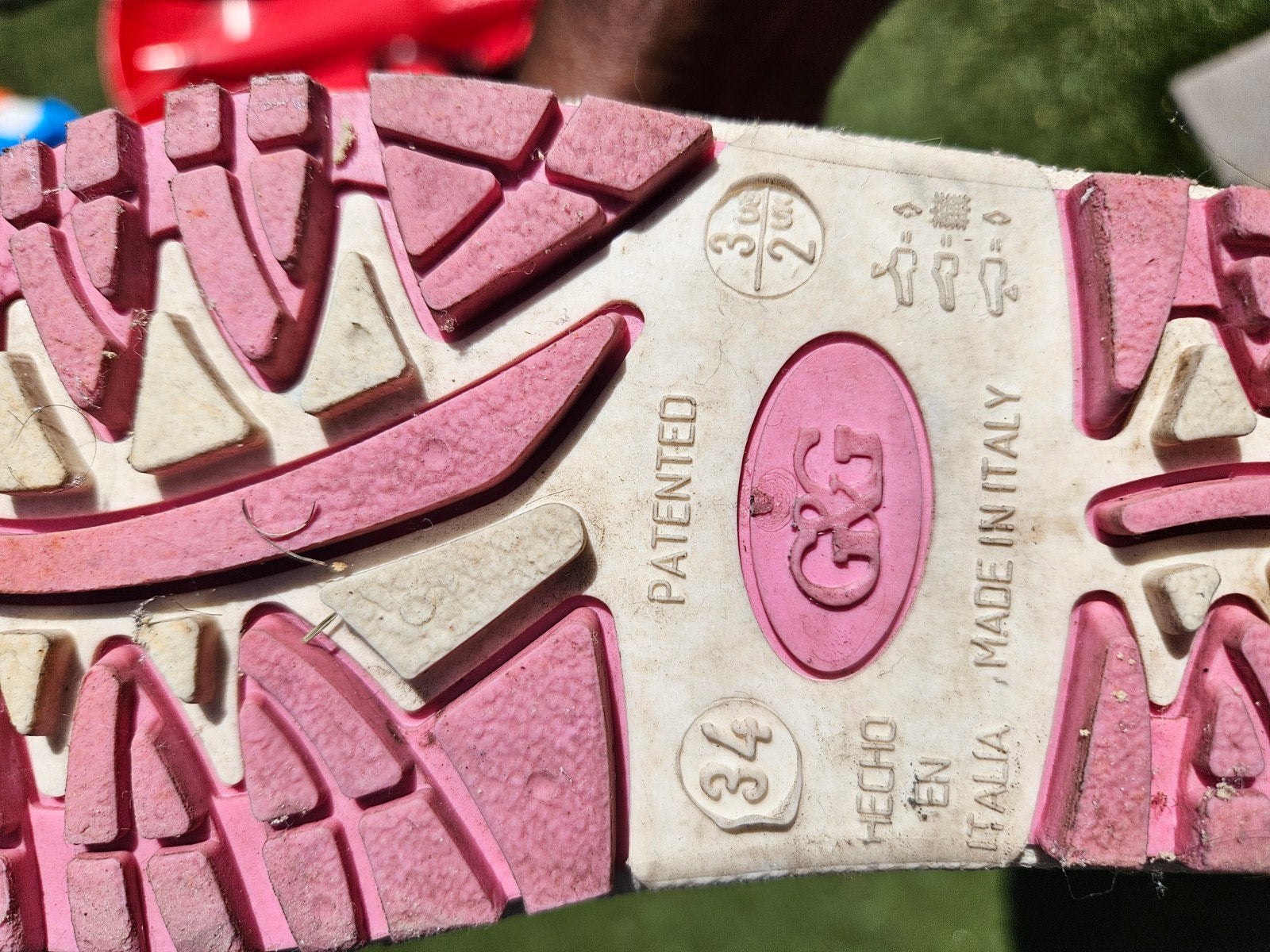 Roze kinderlaarzen - Maat 34 - G&G Made in Italy, Gebruikt, Meisje, Laarzen, Ophalen