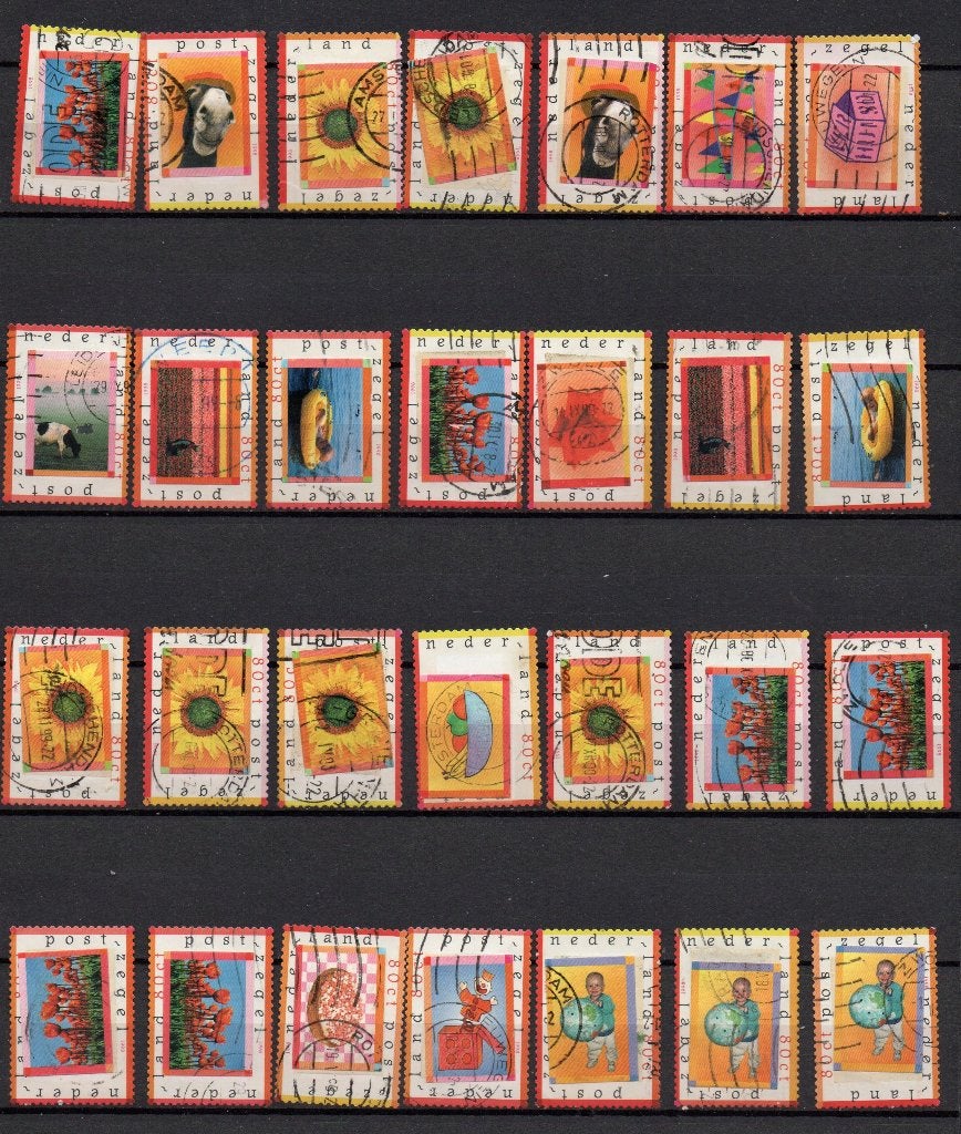 K389 verrassingszegels 1998 / creatief met zegels, Ophalen of Verzenden