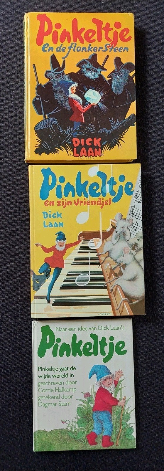 Pinkeltje Boeken - Set van 3, Ophalen of Verzenden, Gelezen, Dick Laan, Fictie algemeen