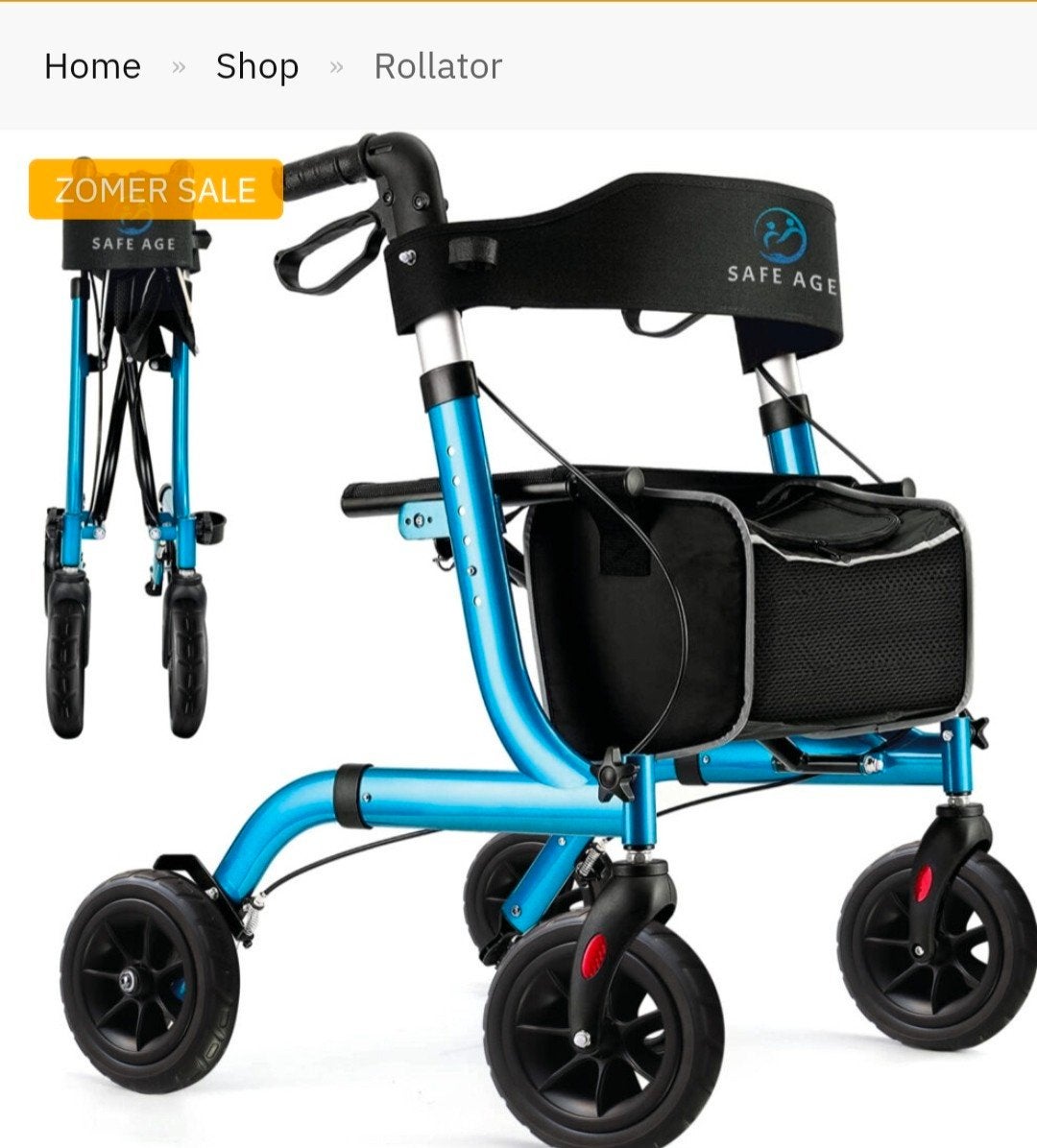 Nieuwe rollator, Ophalen, Nieuw