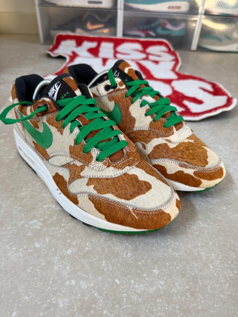 Air Max 1 DLX Atmos Animal 3.0 Giraffe, Kleding | Heren, Schoenen, Ophalen of Verzenden, Zo goed als nieuw, Overige kleuren