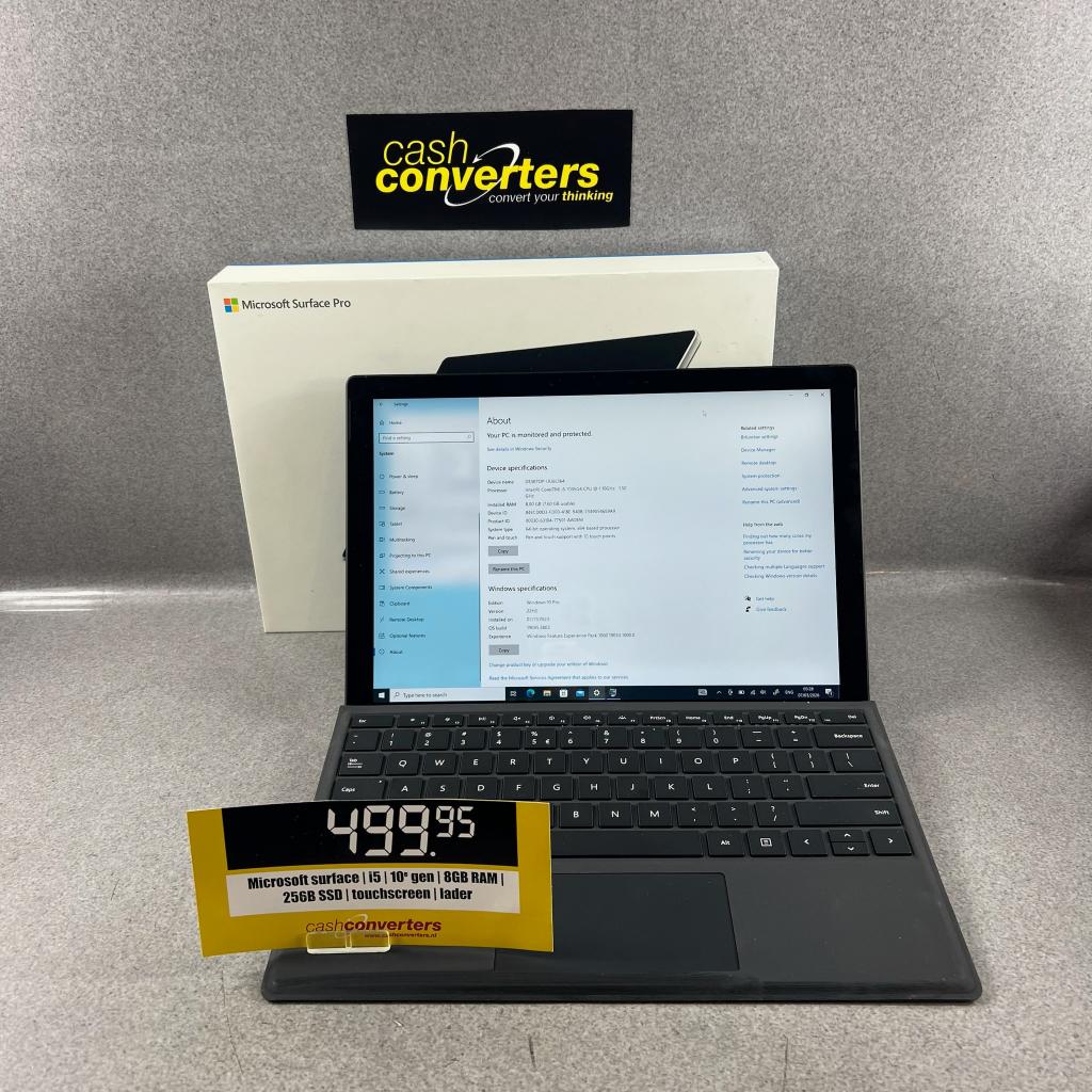 Microsoft Surface 4 | doos,hoes,lader | 256GB | 8GB | 399587