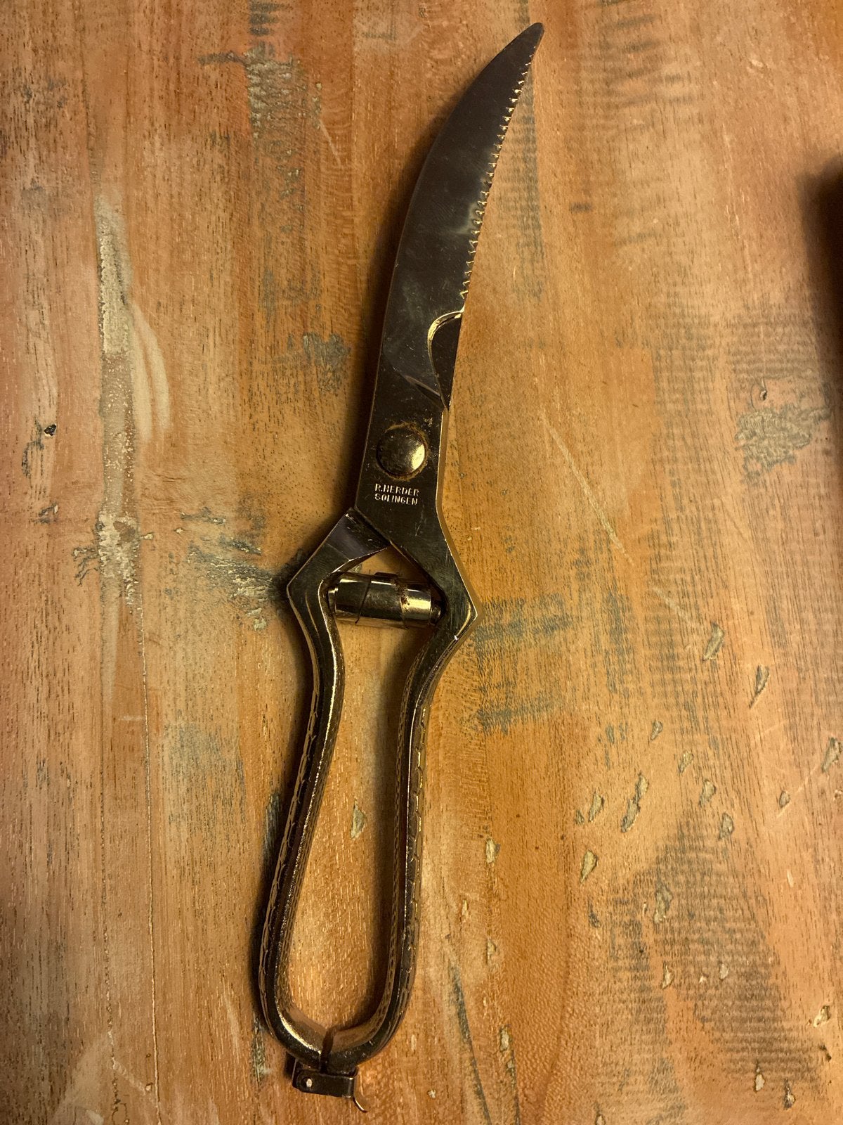 Vintage Gevogelte Schaar Roeder Solingen, Ophalen of Verzenden