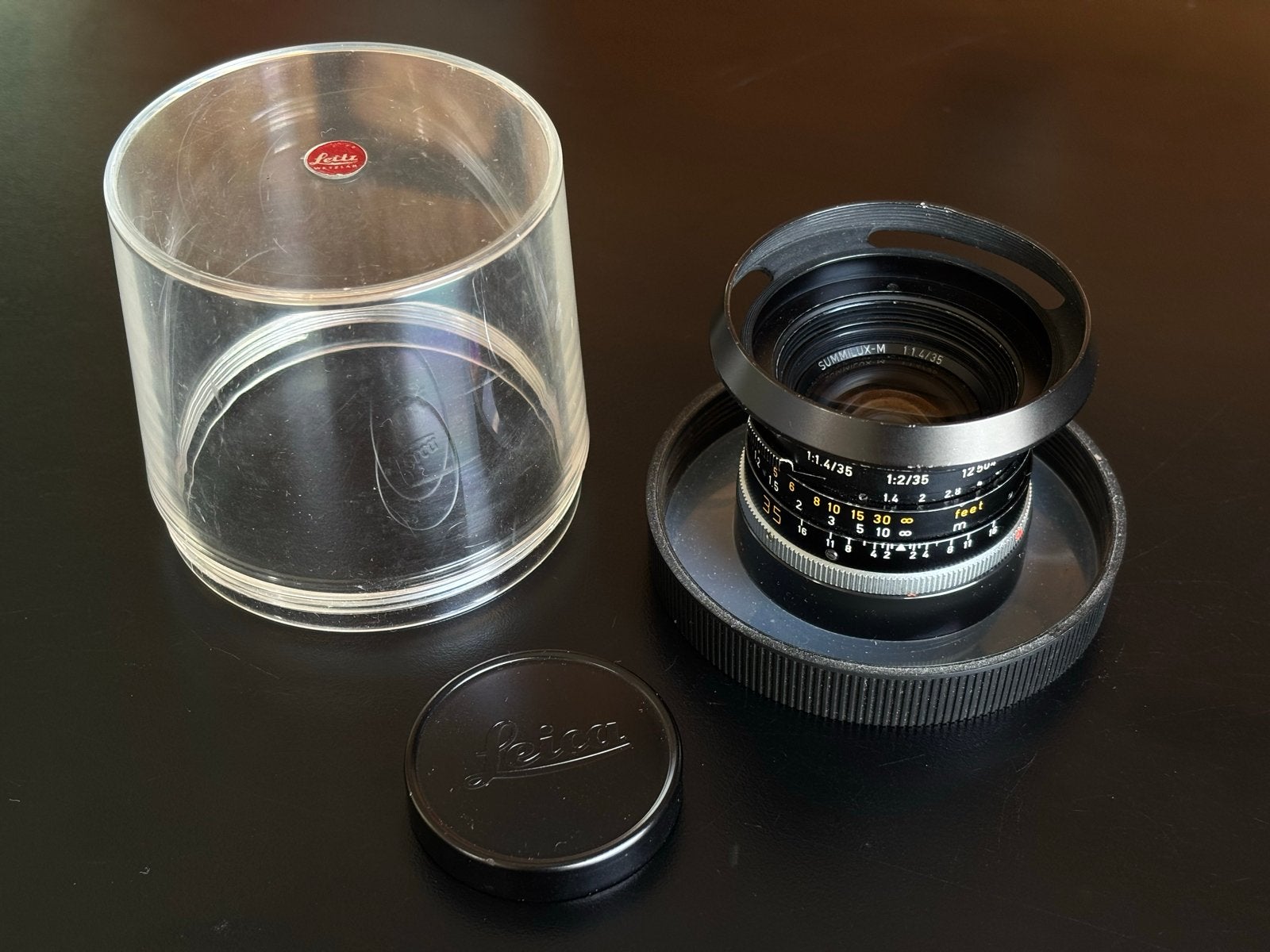 Leica Summilux-M 1:1.4/35 pre-ASPH Made in Germany 35mm f1.4, Gebruikt, 35 mm, Ophalen of Verzenden, Standaardlens