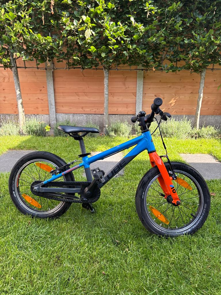 Cube Cubie 16 inch Kinderfiets - Zo goed als nieuw, Fietsen en Brommers, Fietsen | Kinderfietsjes, Ophalen, Zo goed als nieuw