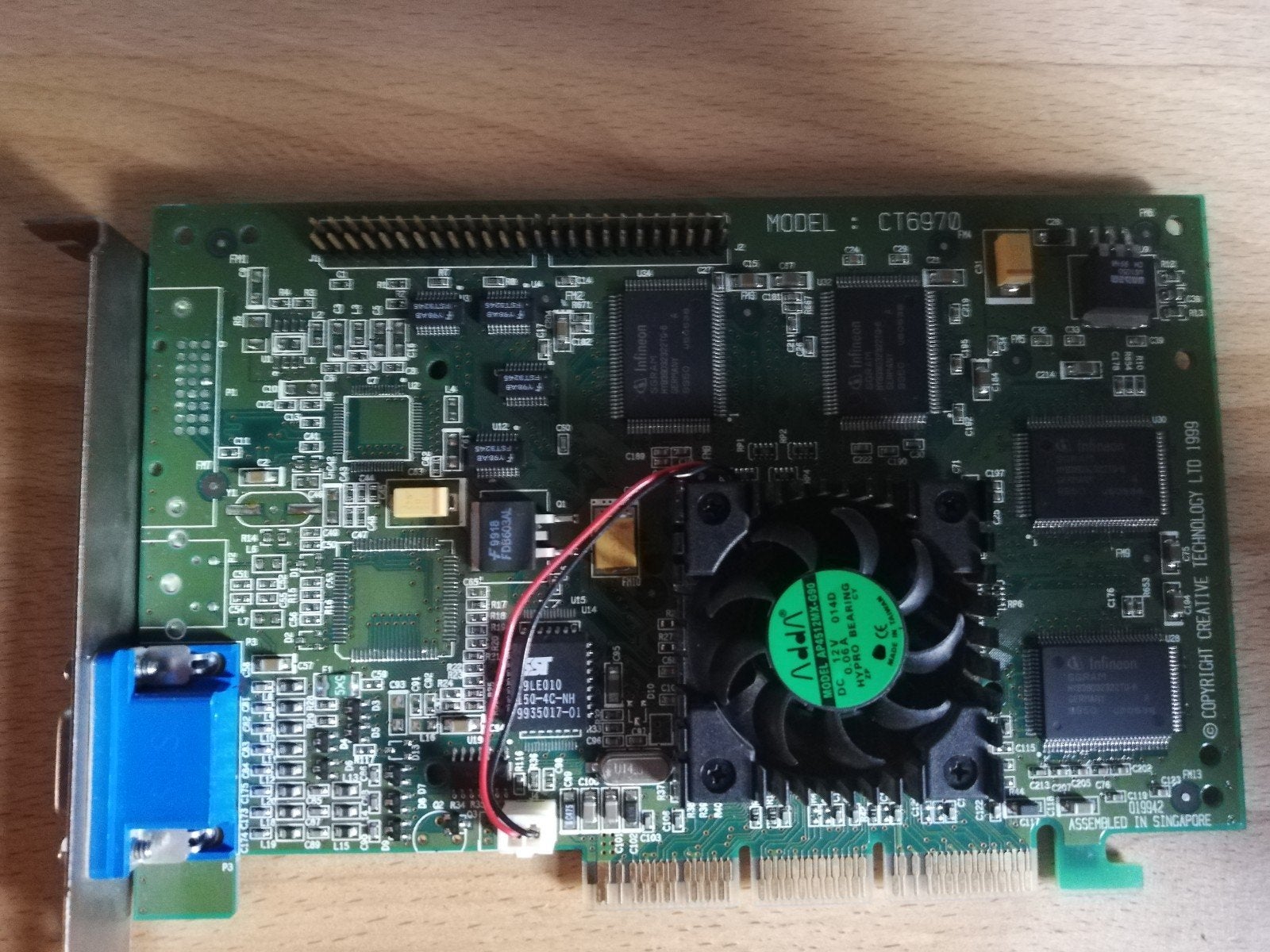 Creative 3D Blaster Annihilator Pro CT6970, GDDR, Ophalen of Verzenden, Zo goed als nieuw, AGP