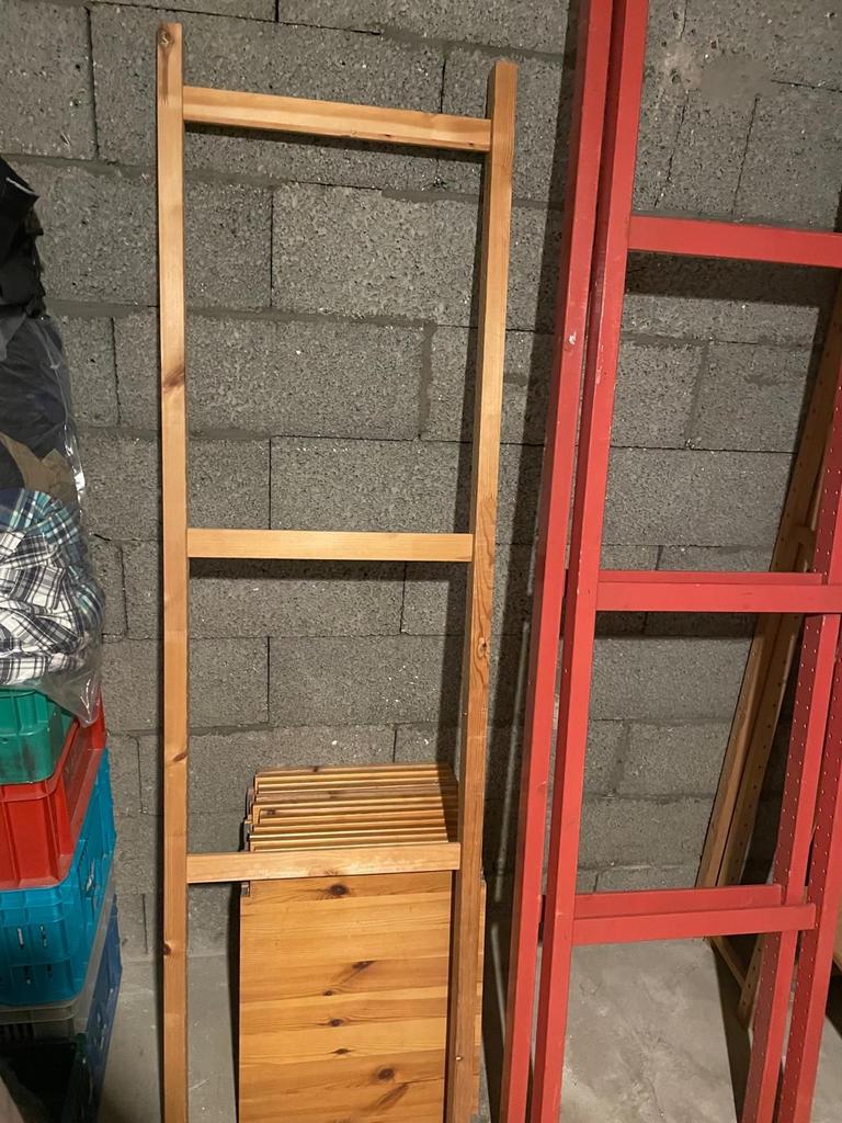 Diverse IKEA IVAR onderdelen: planken en zijpanelen, Ophalen of Verzenden, Gebruikt