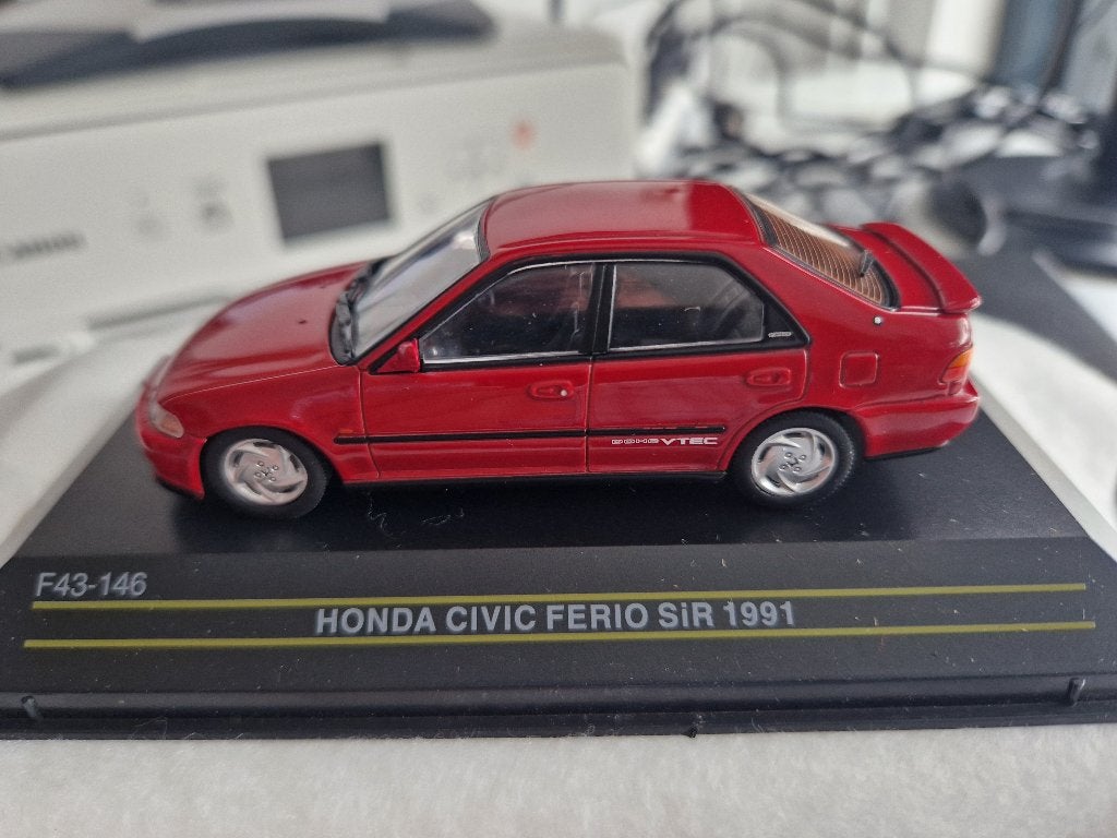 Honda Civic Ferio sir 1991 1/43, Ophalen of Verzenden, Nieuw, Auto, Overige merken
