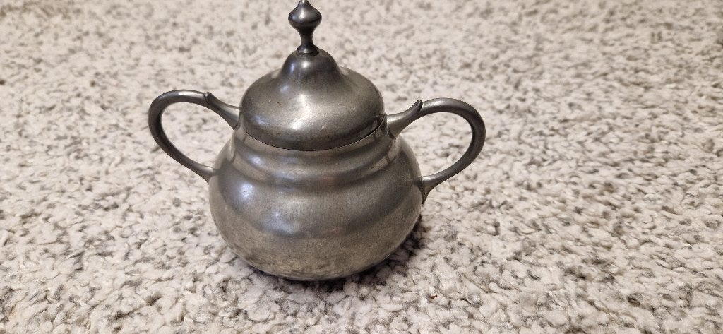 tinnen suikerpot, Antiek en Kunst, Antiek | Tin, Ophalen