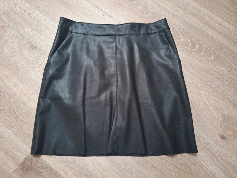 Korte mini lederen look rok Vero Moda - maat S, Vero Moda, Zwart, Ophalen of Verzenden, Maat 36 (S)