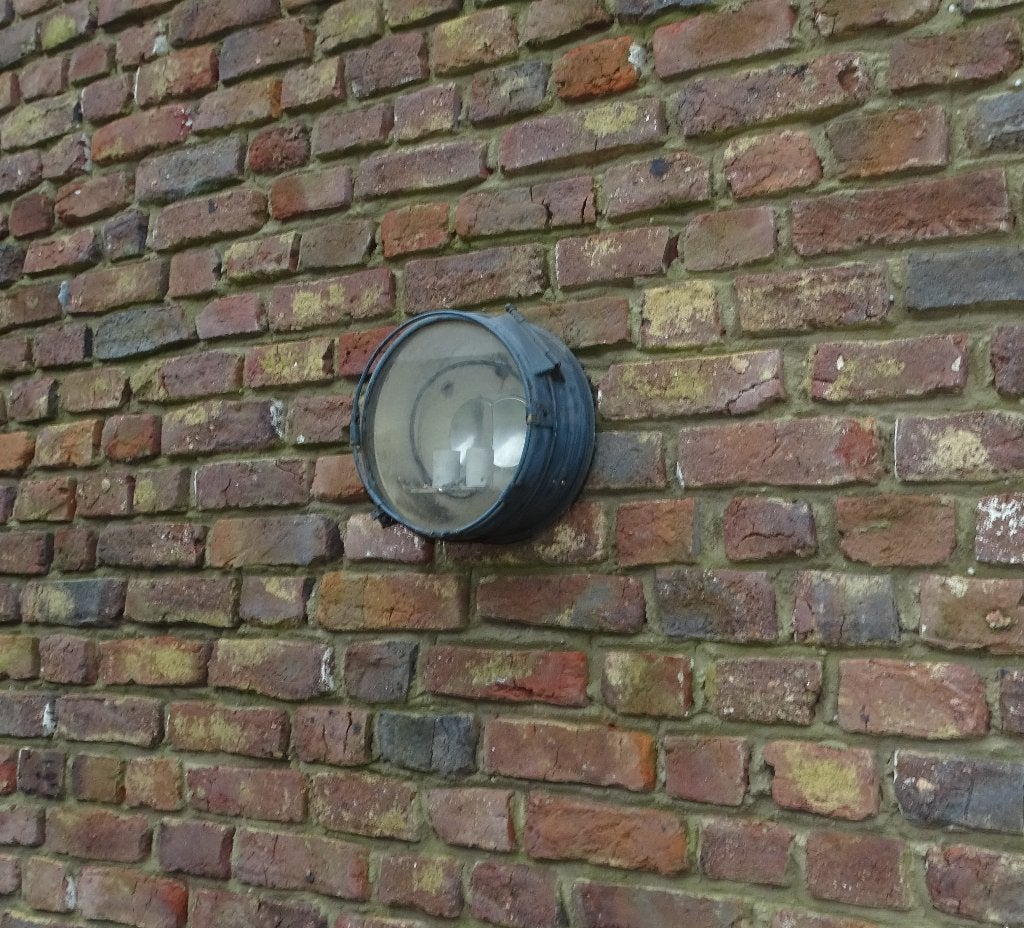 3 maal unieke wandlamp lamp plafonniere uit trein, Ophalen