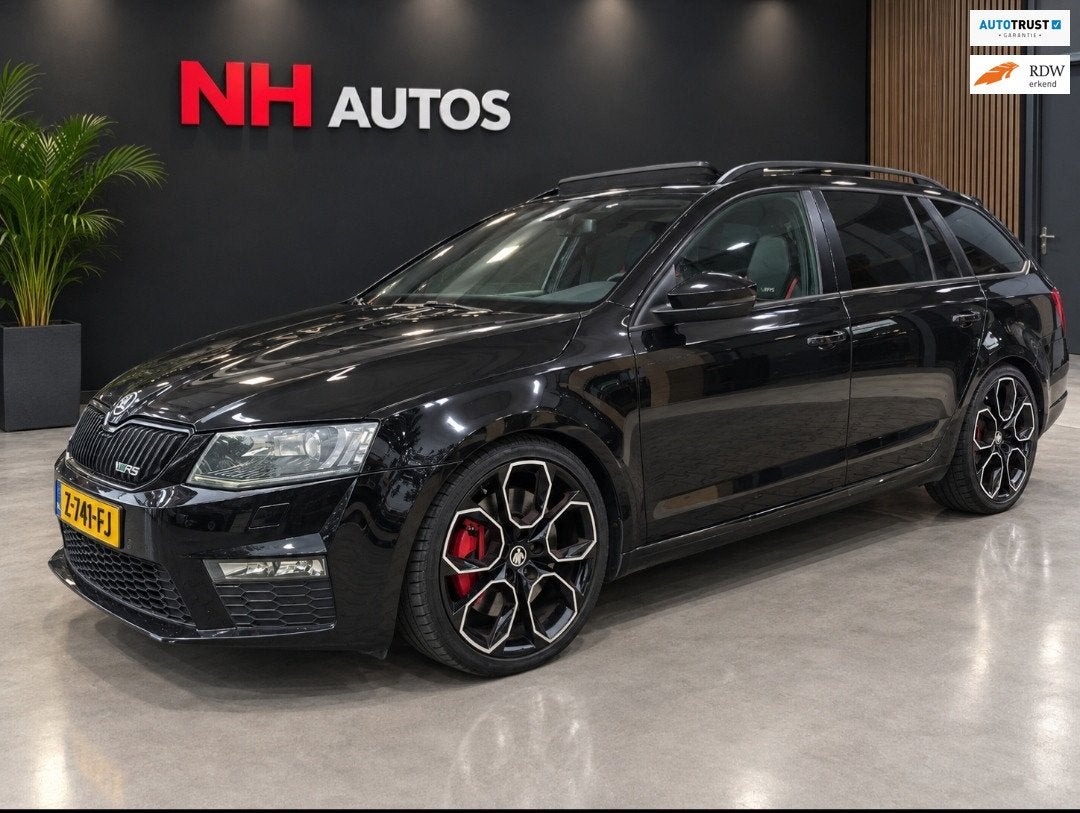 Skoda Octavia Combi 2.0 TSI RS 230 Business DSG Panorama, Auto's, Dealer onderhouden, 15 km/l, Gebruikt, 4 cilinders