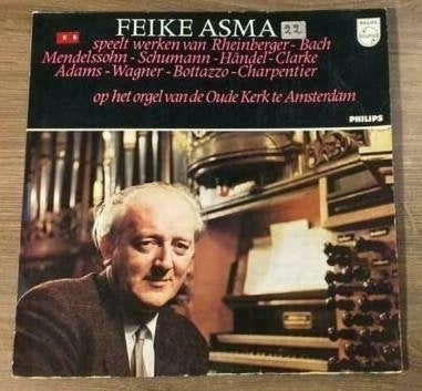 #126 LP orgel Feike Asma Oude Kerk Amsterdam, LP, Gebruikt, Ophalen of Verzenden, 12 inch