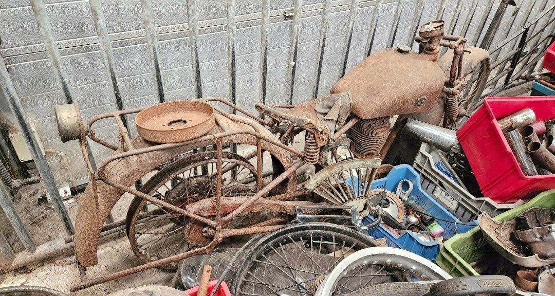 FN M70 350cc 1929 project, Ophalen