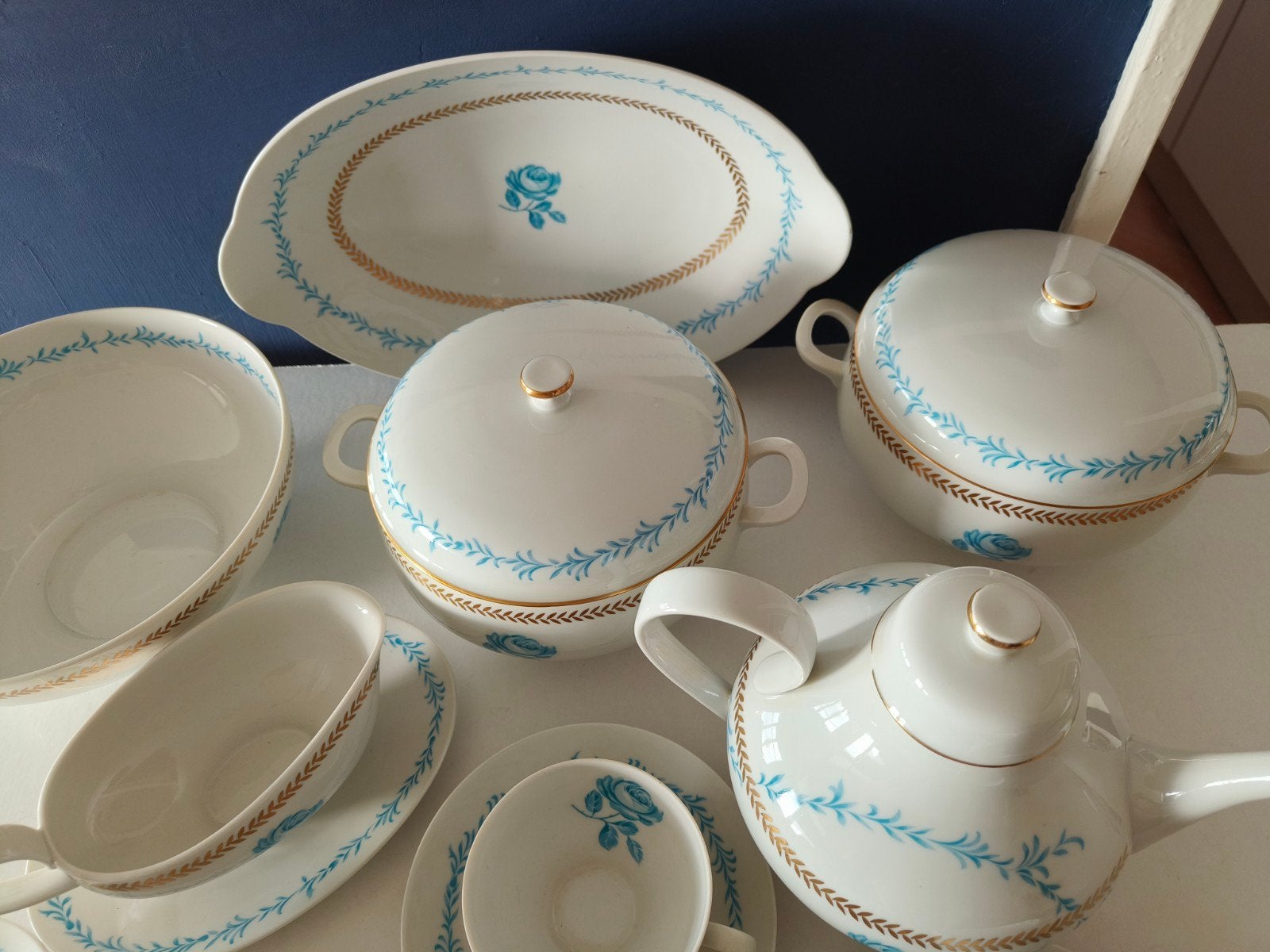 Vintage Bavaria Tirschenreuth servies - Porselein, Ophalen of Verzenden, Porselein, Overige stijlen