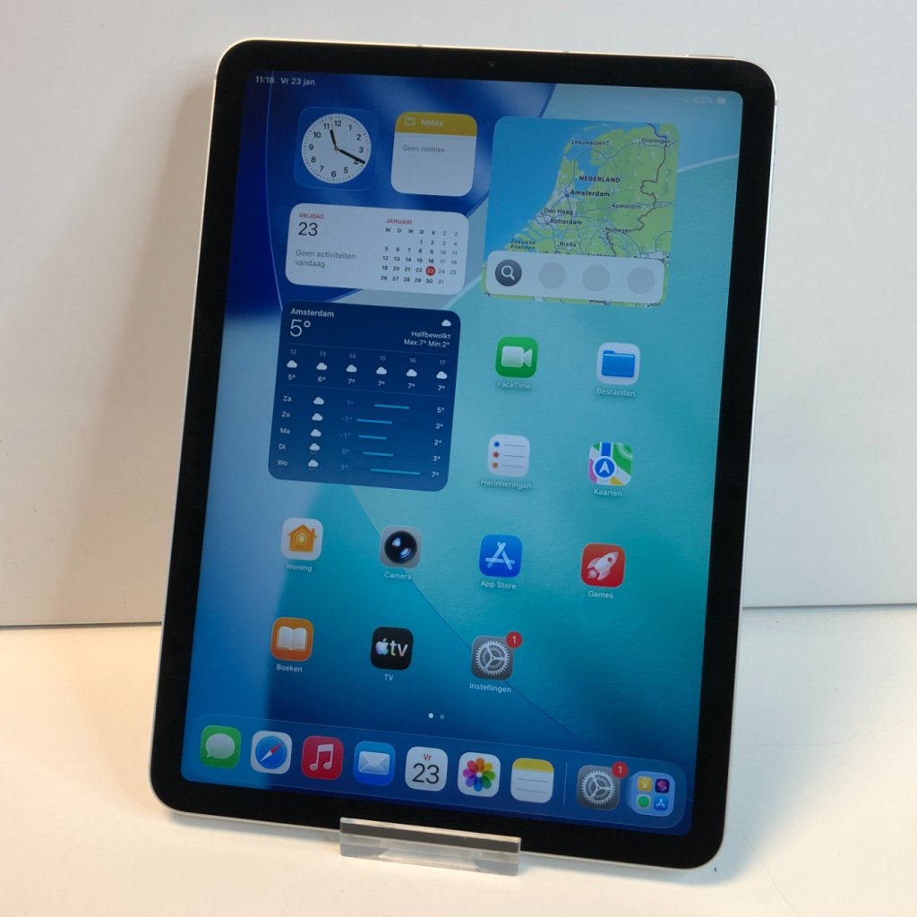 Apple iPad Air 4 64GB Wifi + Cellular Zilver | Nette staat, Computers en Software, Apple iPads, Gebruikt