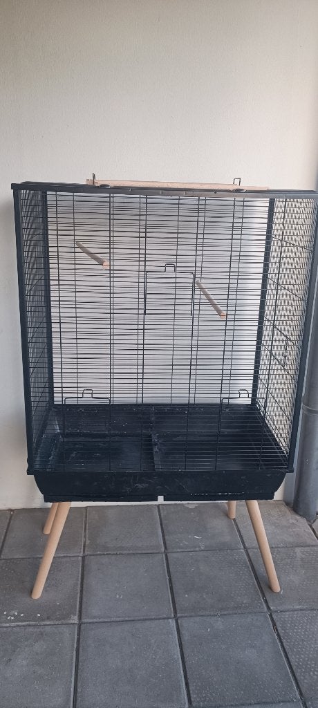 Vogelkooi, Ophalen, Gebruikt, Metaal, Vogelkooi