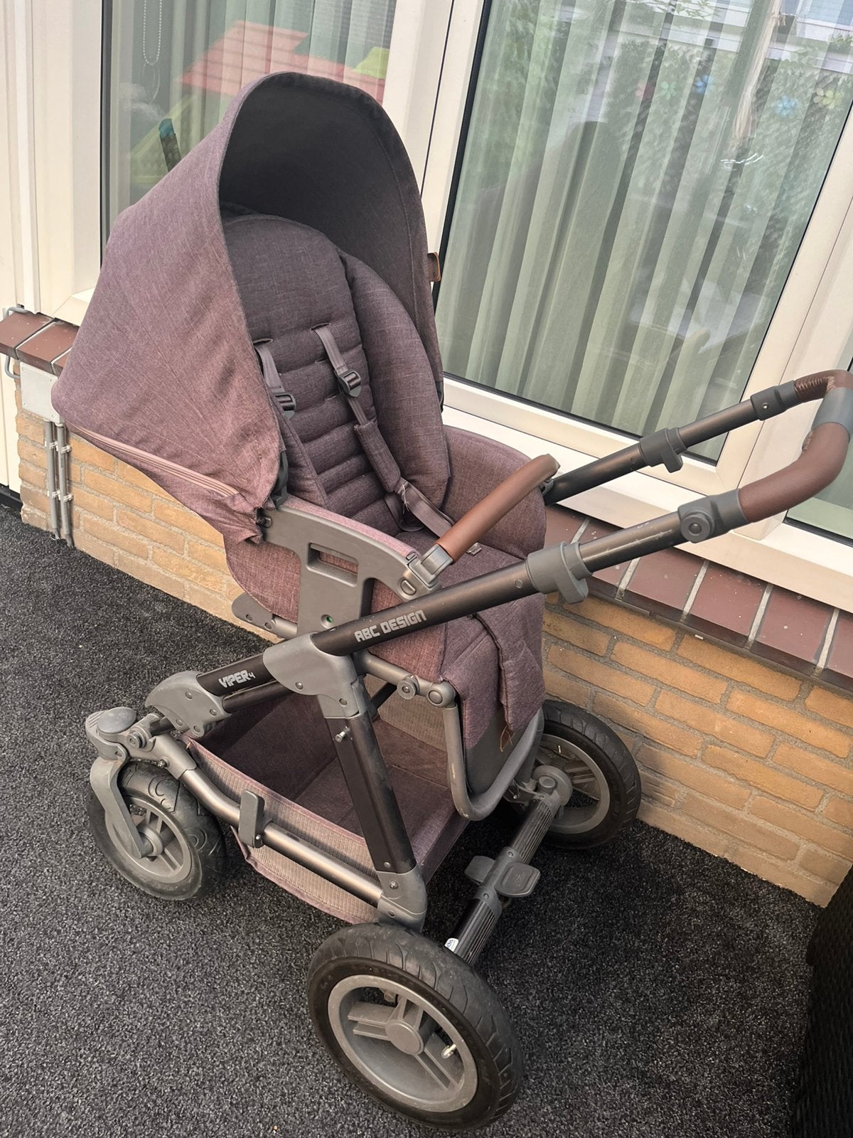 ABC Design Viper 4 Diamond Edition 2-in-1 kinderwagen, Kinderen en Baby's, Ophalen, Zo goed als nieuw, Overige merken, Luchtbanden