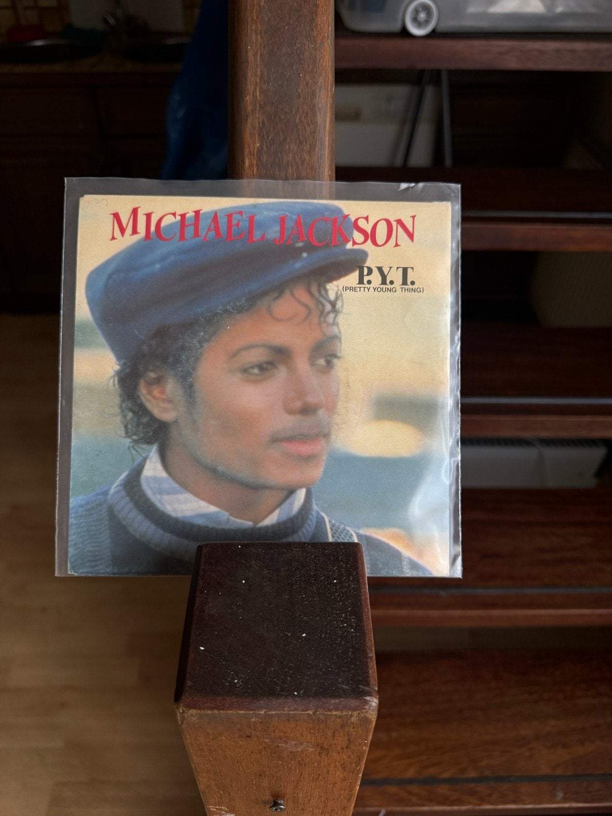 Michael Jackson - P.Y.T. (Pretty Young Thing) 7 inch vinyl, Gebruikt, Originele persing, 7 inch, Ophalen of Verzenden