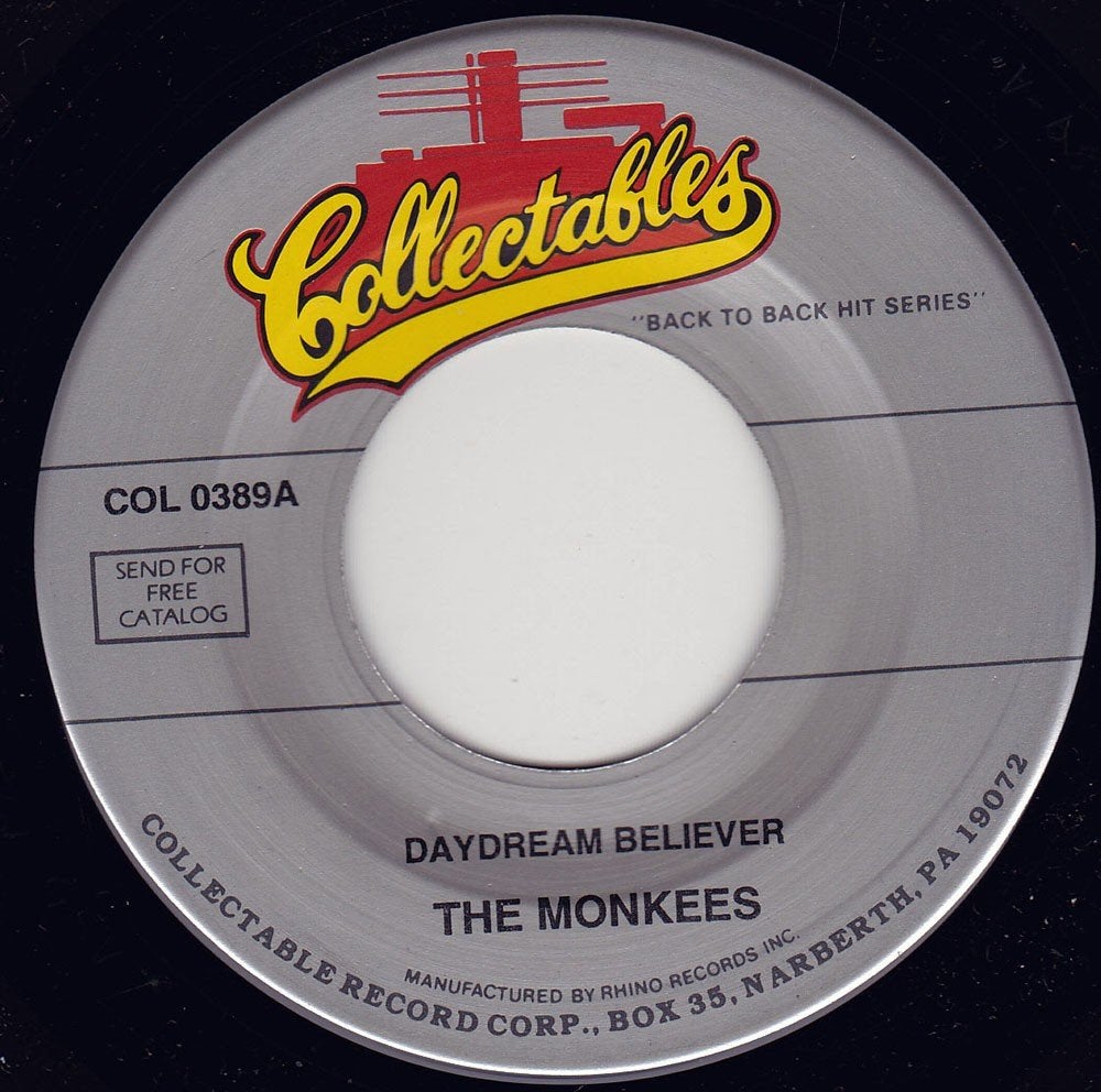 The Monkees - Daydream Believer 7", Cd's en Dvd's, Vinyl Singles, Ophalen of Verzenden, Zo goed als nieuw, 7 inch, Pop