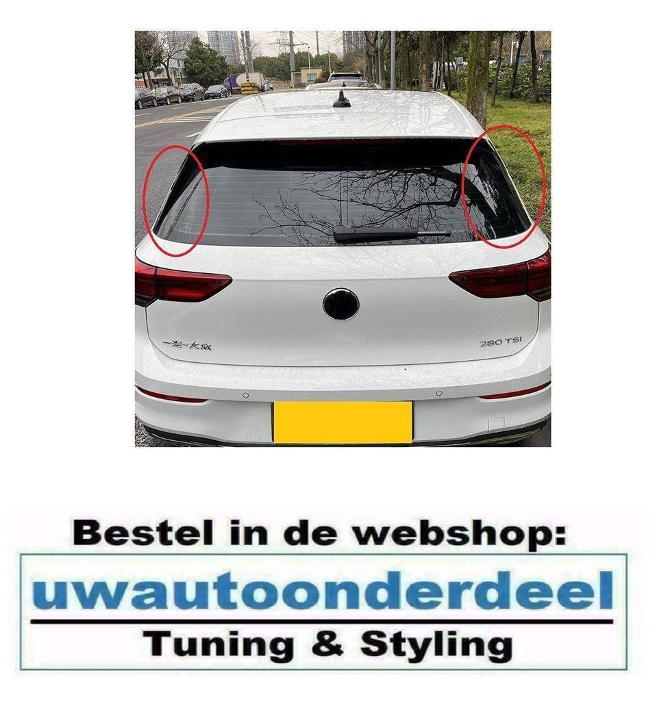 Achterraam Spoiler Wings glans Zwart Geschikt Voor Golf 8
