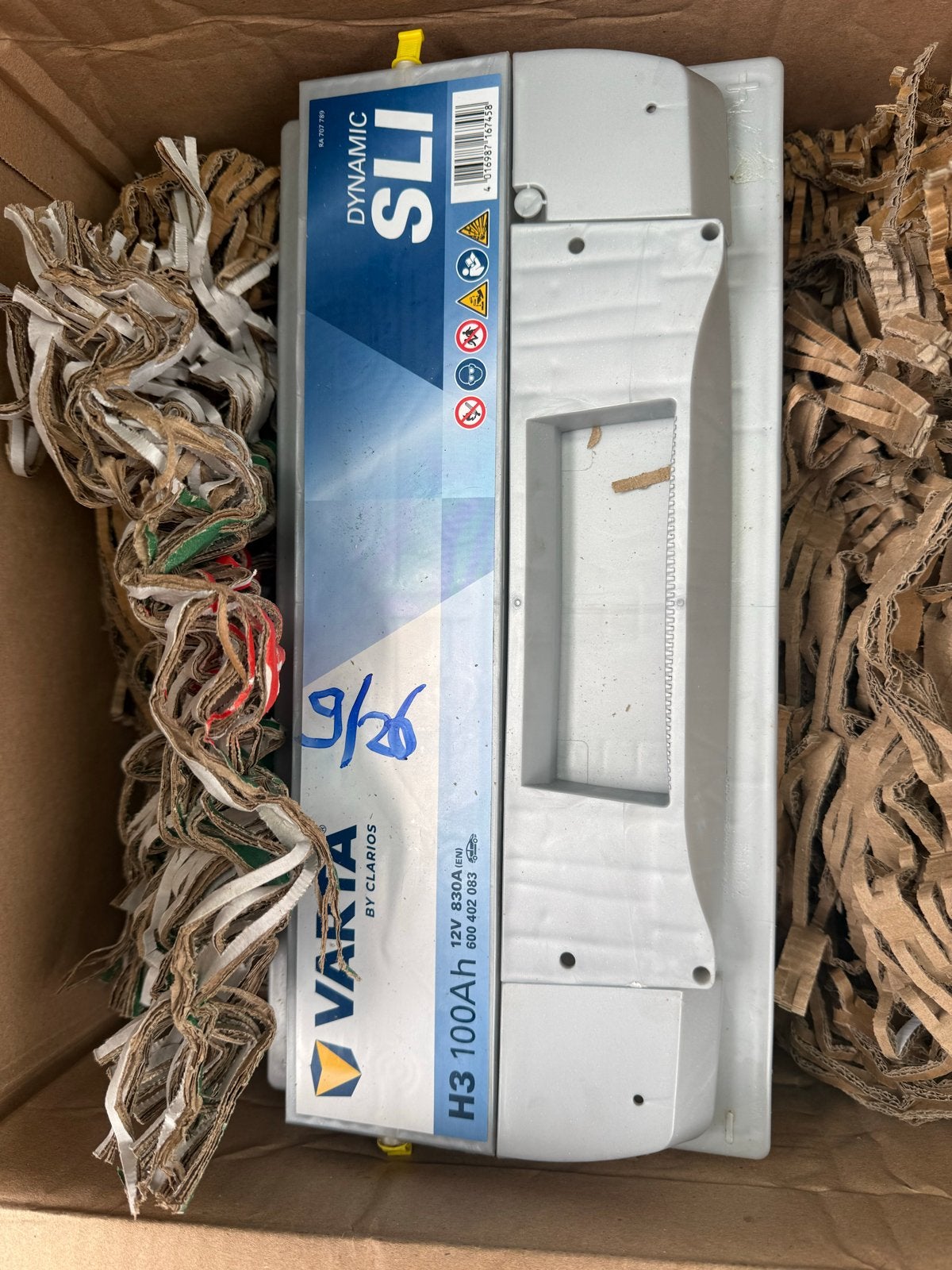 Varta Dynamic SLI H3 100Ah 830A startaccu, Ophalen, Gebruikt, Overige automerken