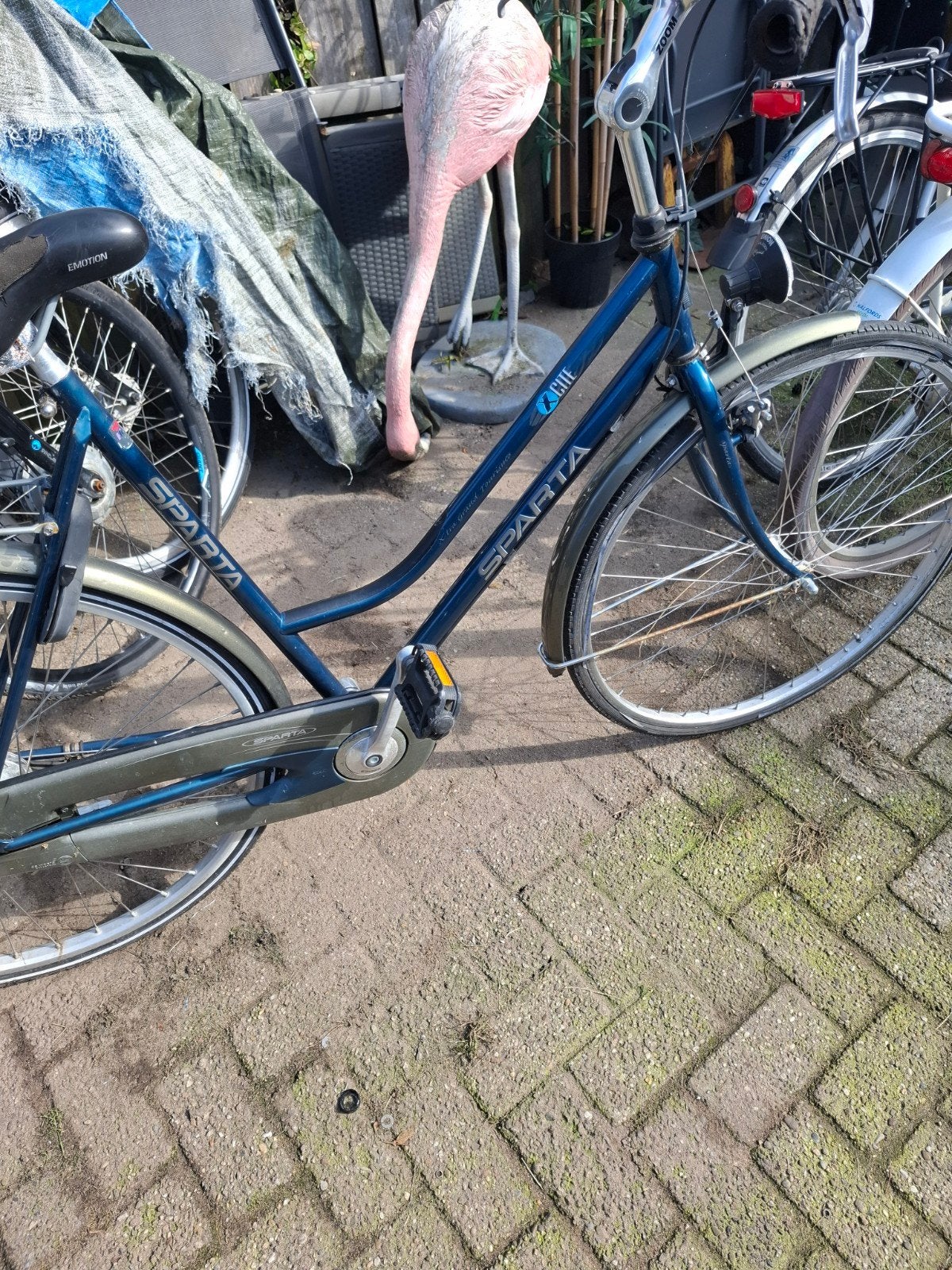 sparta damesfiets, Ophalen, Gebruikt, Minder dan 10 versnellingen, Overige merken