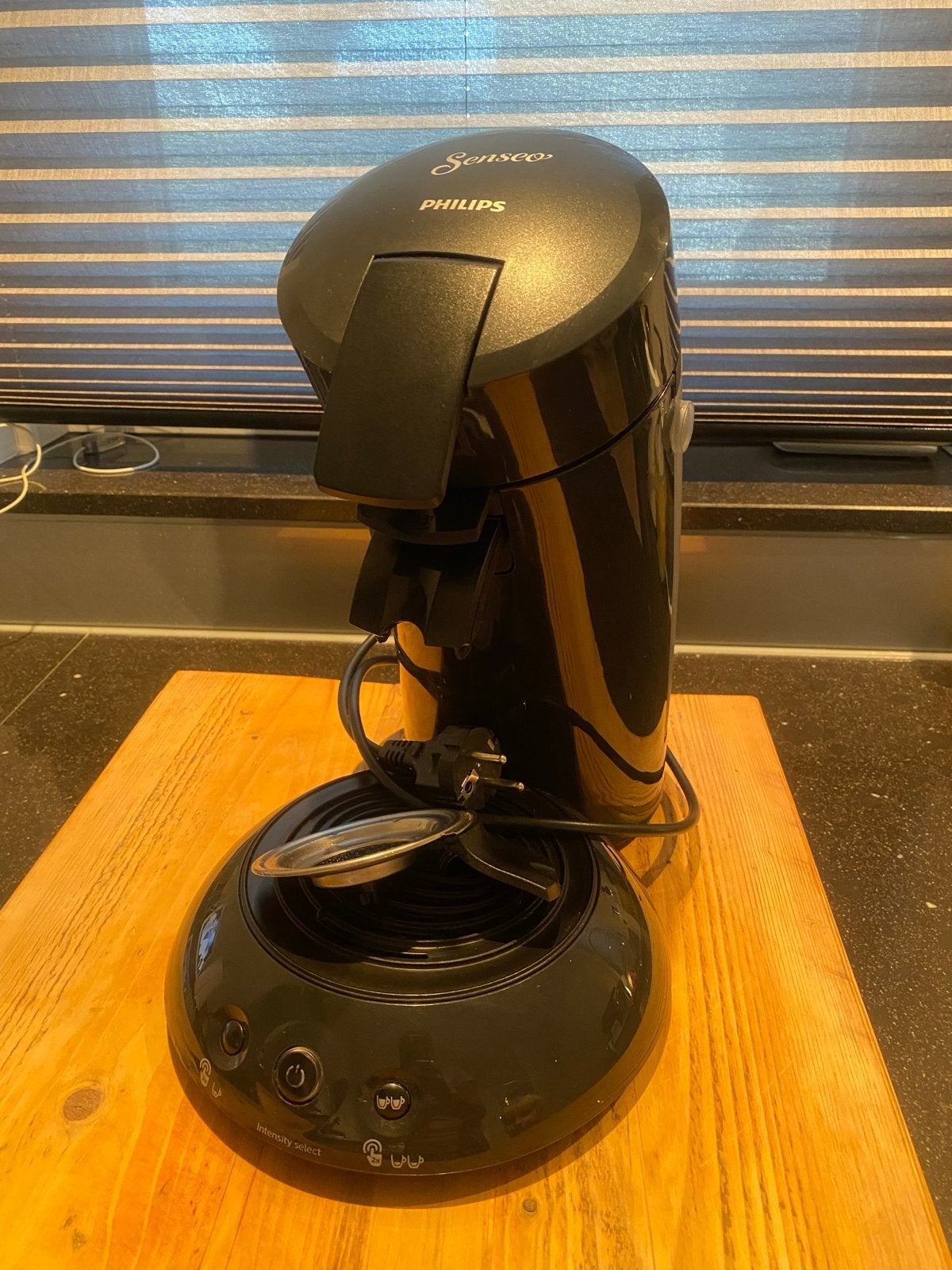 Senseo Zwart Koffiezetapparaat met 2 Padhouders, Ophalen, Gebruikt, Koffiemachine, 2 tot 4 kopjes