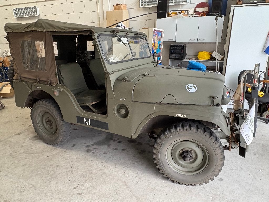 NEKAF M38-A1 + RADIO + AANHANGER, 1250 kg, Overige kleuren, Handgeschakeld, Vierwielaandrijving