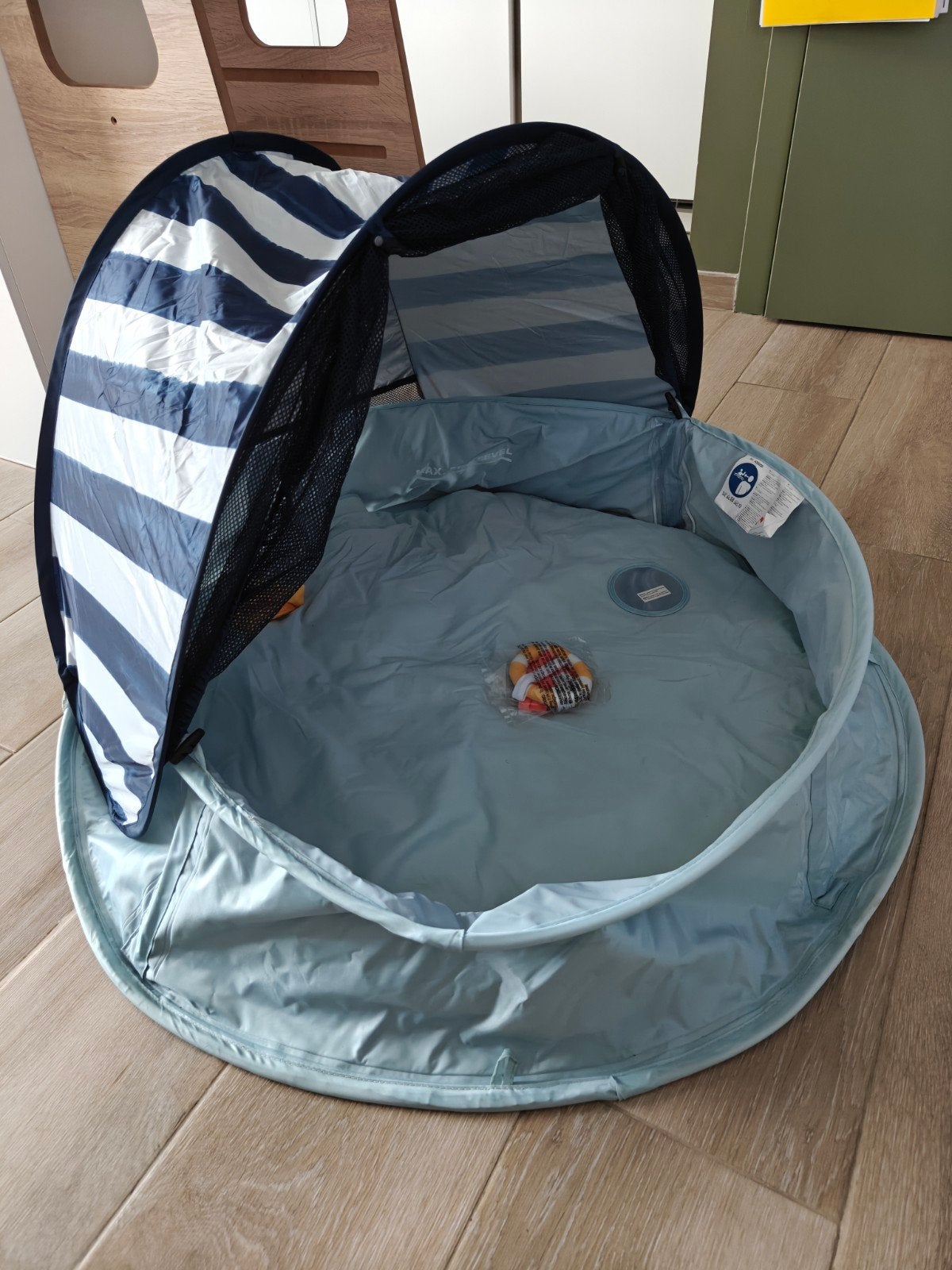 Babymoov UV-werende tent en zwembadje, Ophalen