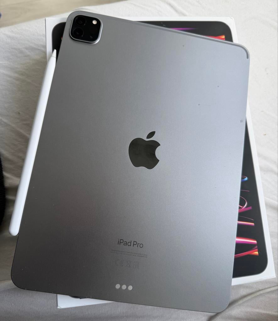 Apple 11-inch iPad Pro 4th gen (2022) 128GB Wi-Fi Spacegrijs, 11 inch, Ophalen of Verzenden, Zo goed als nieuw, Apple iPad Pro