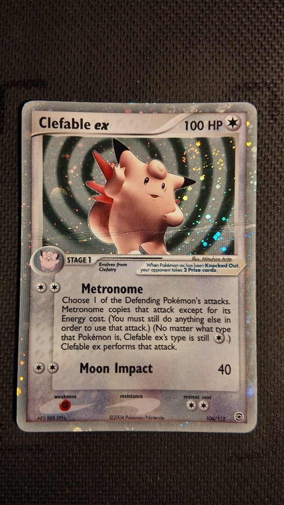 Clefable ex 106 FireRed & LeafGreen | Pokemon kaart, Ophalen, Nieuw, Losse kaart, Foil