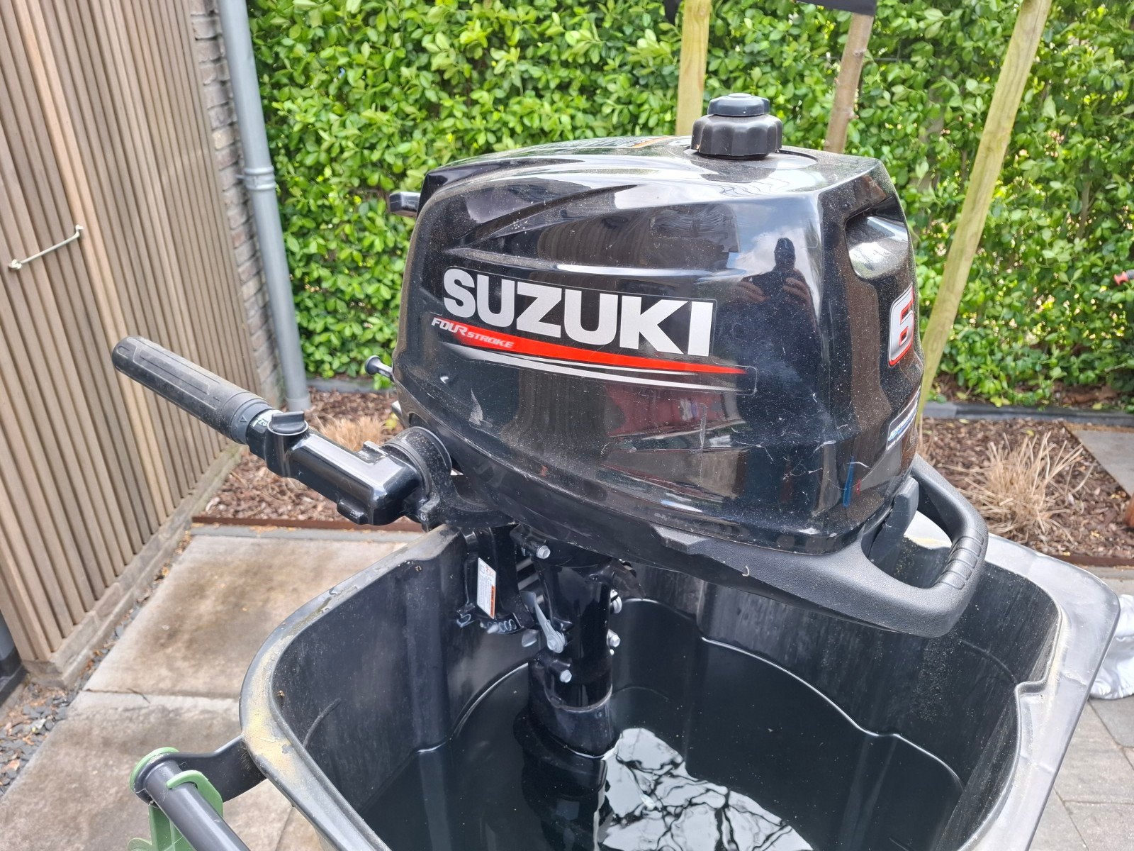 Suzuki 6 PK Buitenboordmotor, Watersport en Boten, Ophalen, 5 tot 10 pk, Viertaktmotor, Zo goed als nieuw