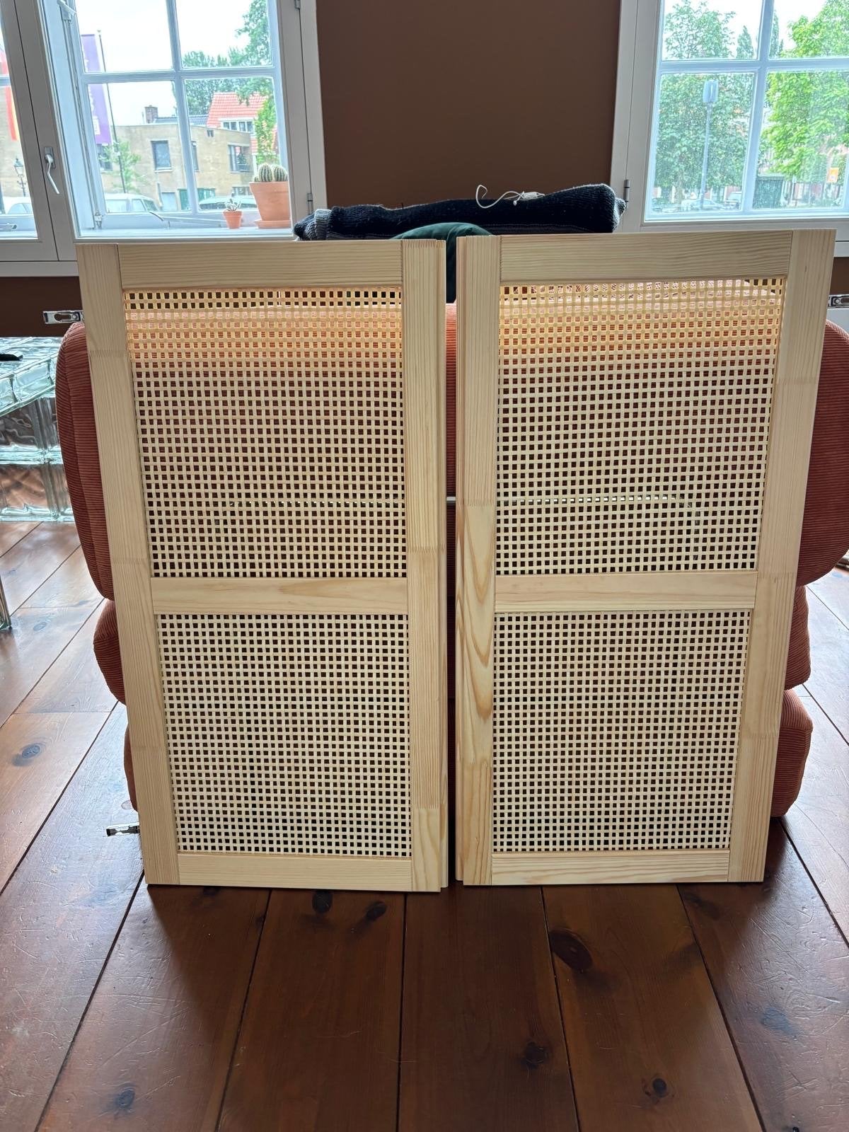 Deurtjes voor IKEA Ivar kast met rotan webbing, Ophalen, Nieuw