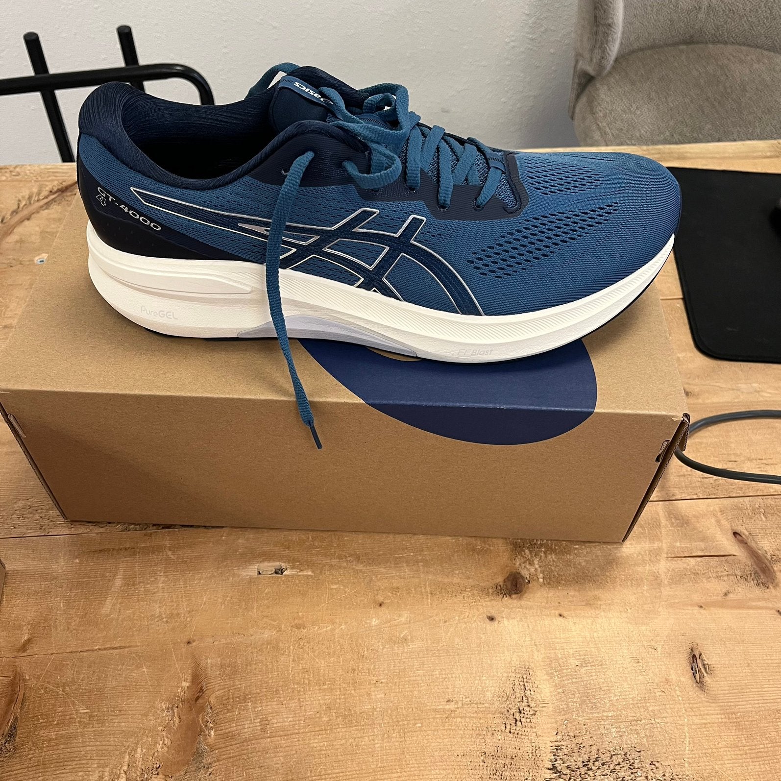 Asics M GT-4000 4 / 47, Hardloopschoenen, Nieuw, Ophalen of Verzenden, Hardlopen