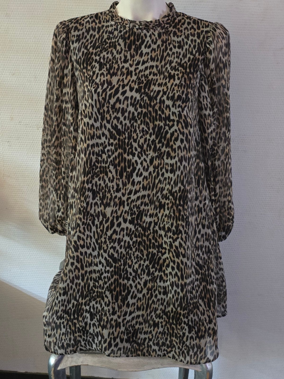 Primark dames Luipaardprint Jurk Maat 38, Maat 38/40 (M), Overige kleuren, Primark, Ophalen of Verzenden