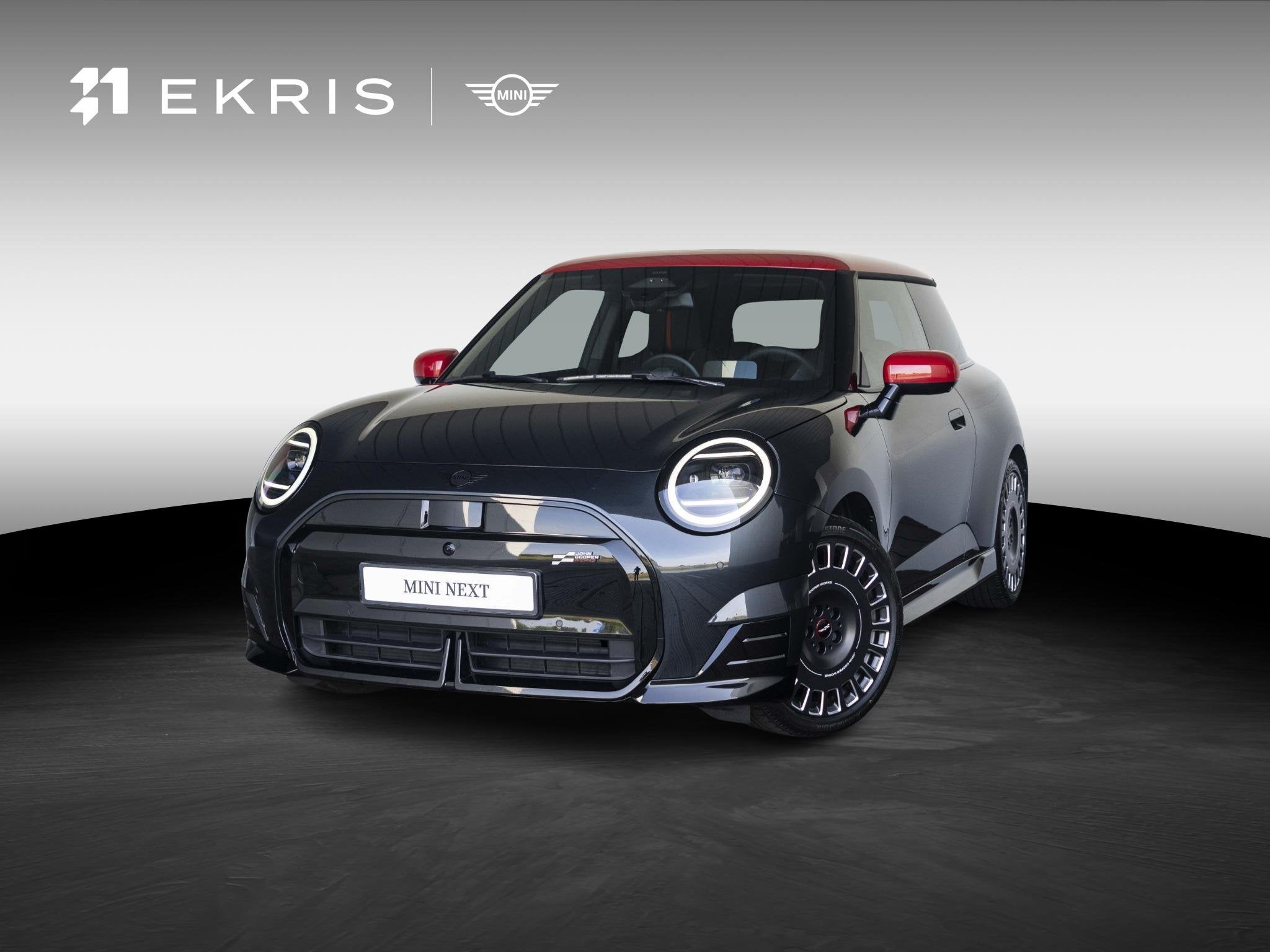 MINI 3-Deurs Cooper SE SoH 95% | John Cooper Works + XL-pakk, Auto's, Stuurwielverwarming, Gebruikt, Zwart, Met garantie (alle)