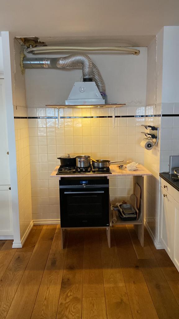 Keukenkast voor tijdelijke keuken, Huis en Inrichting, Keuken | Keukenelementen, Ophalen, 50 tot 100 cm, Zo goed als nieuw, Minder dan 100 cm