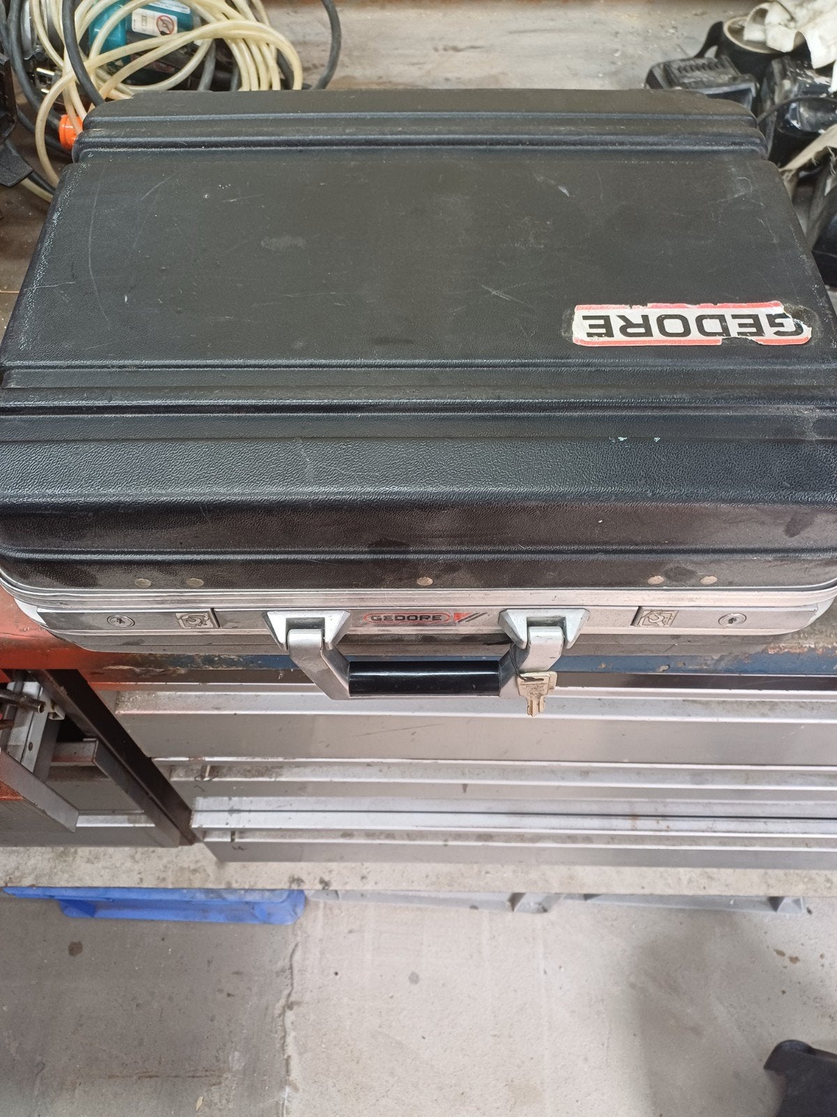 Gedore Gereedschapskoffer - Lege Aluminium Koffer, Ophalen of Verzenden, Gebruikt