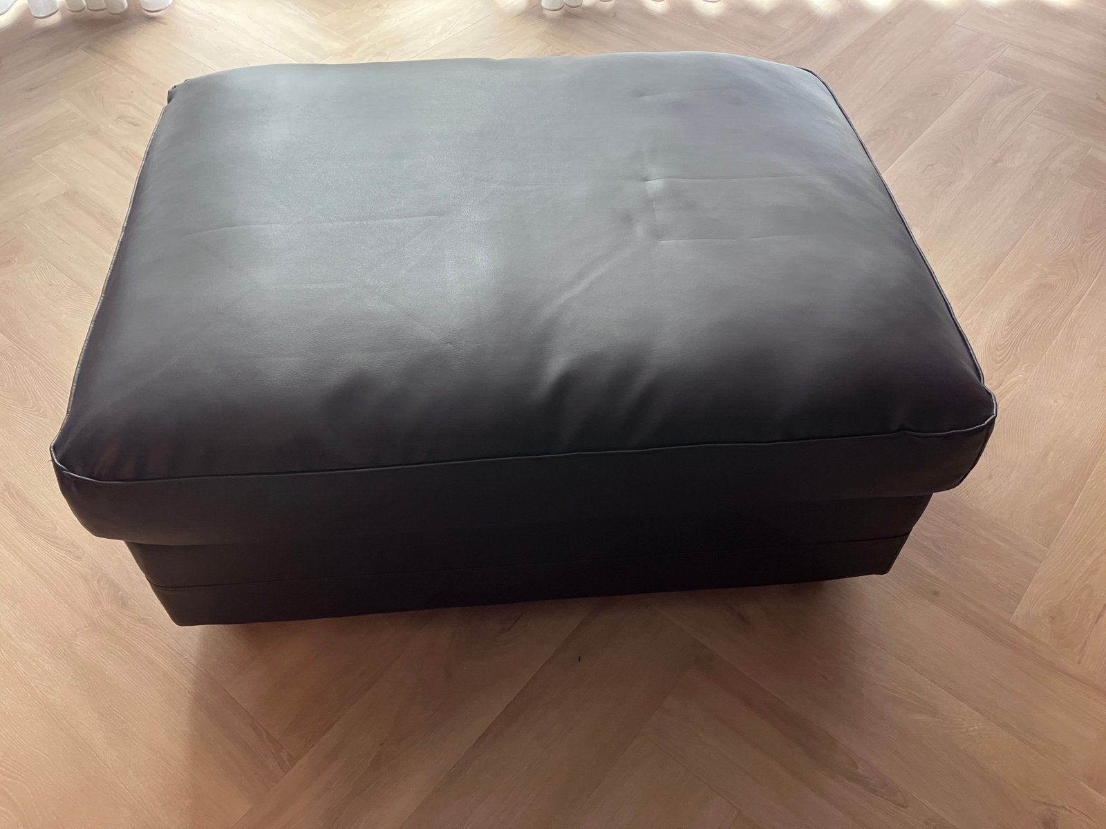 IKEA Grönlid voetenbank met opbergruimte bruin 73x98x49cm, Ophalen, Overige materialen, Gebruikt, 75 tot 100 cm