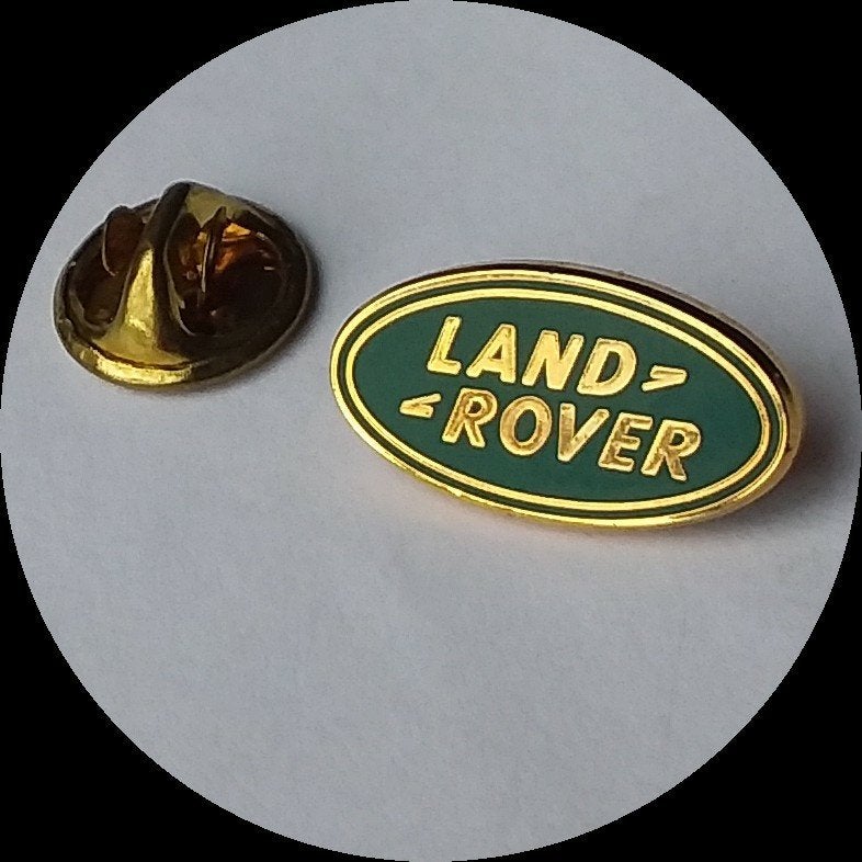 LANDROVER pin, Ophalen of Verzenden, Zo goed als nieuw, Transport, Speldje of Pin