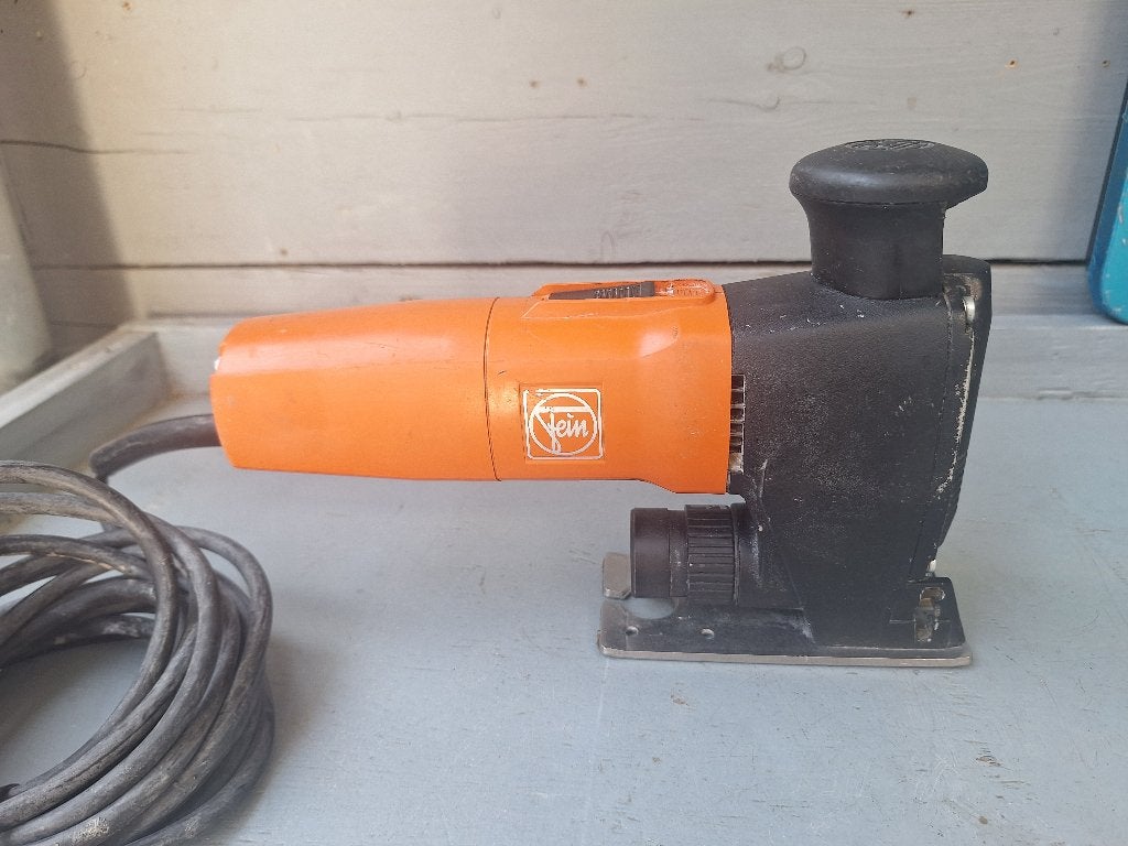 Fein ASte638 decoupeerzaag, Doe-het-zelf en Verbouw, Gebruikt, Decoupeerzaag, Ophalen of Verzenden, 30 tot 70 mm